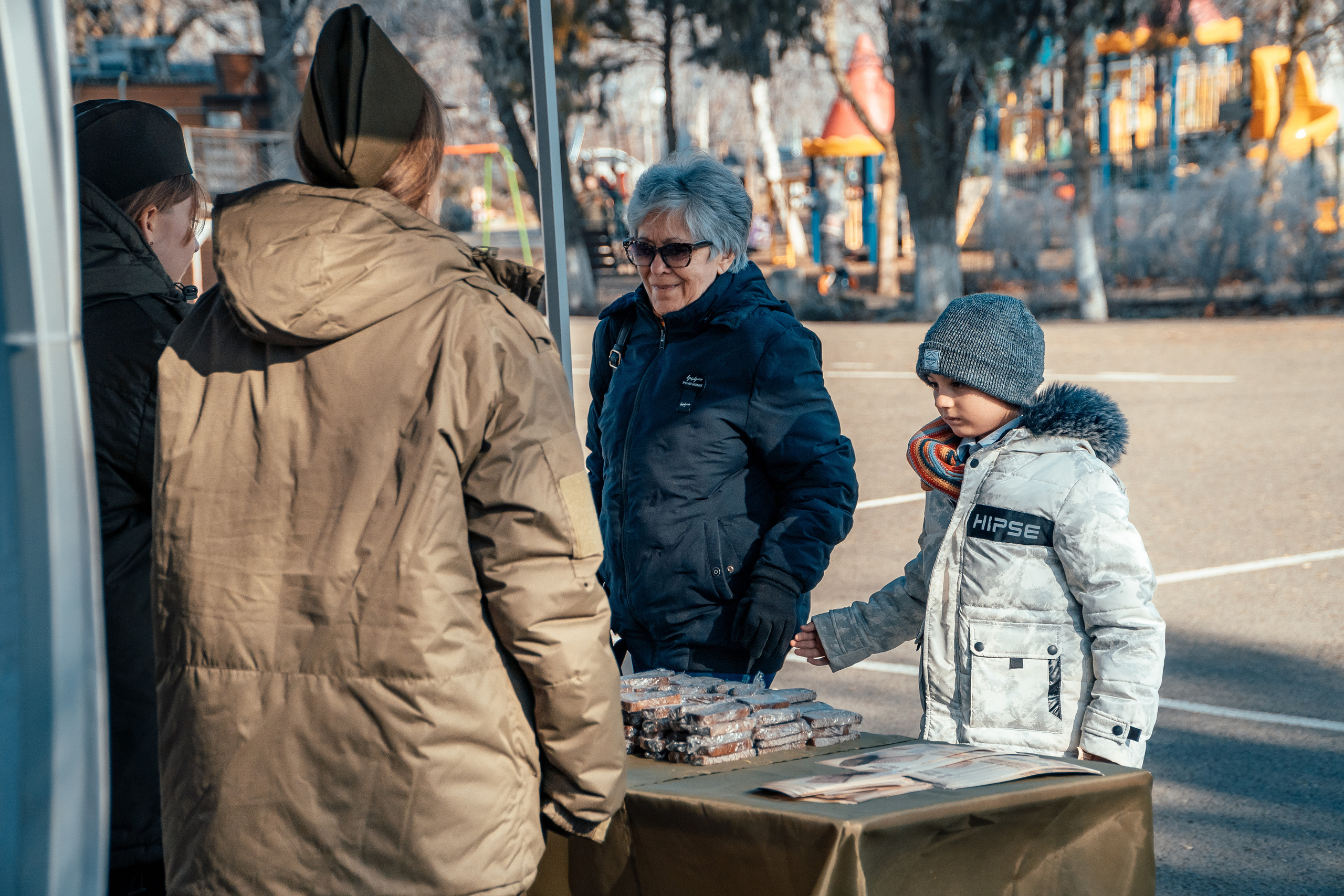 Акция «Блокадный хлеб». Новотитаровский Дом культуры
