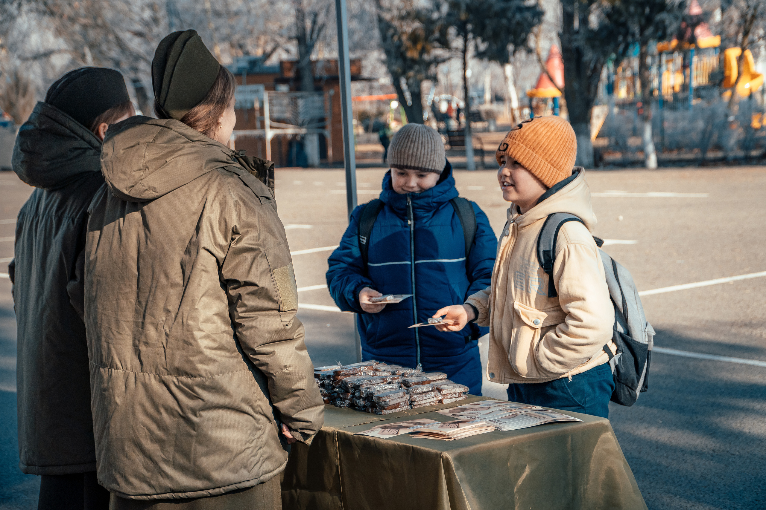 Акция «Блокадный хлеб». Новотитаровский Дом культуры