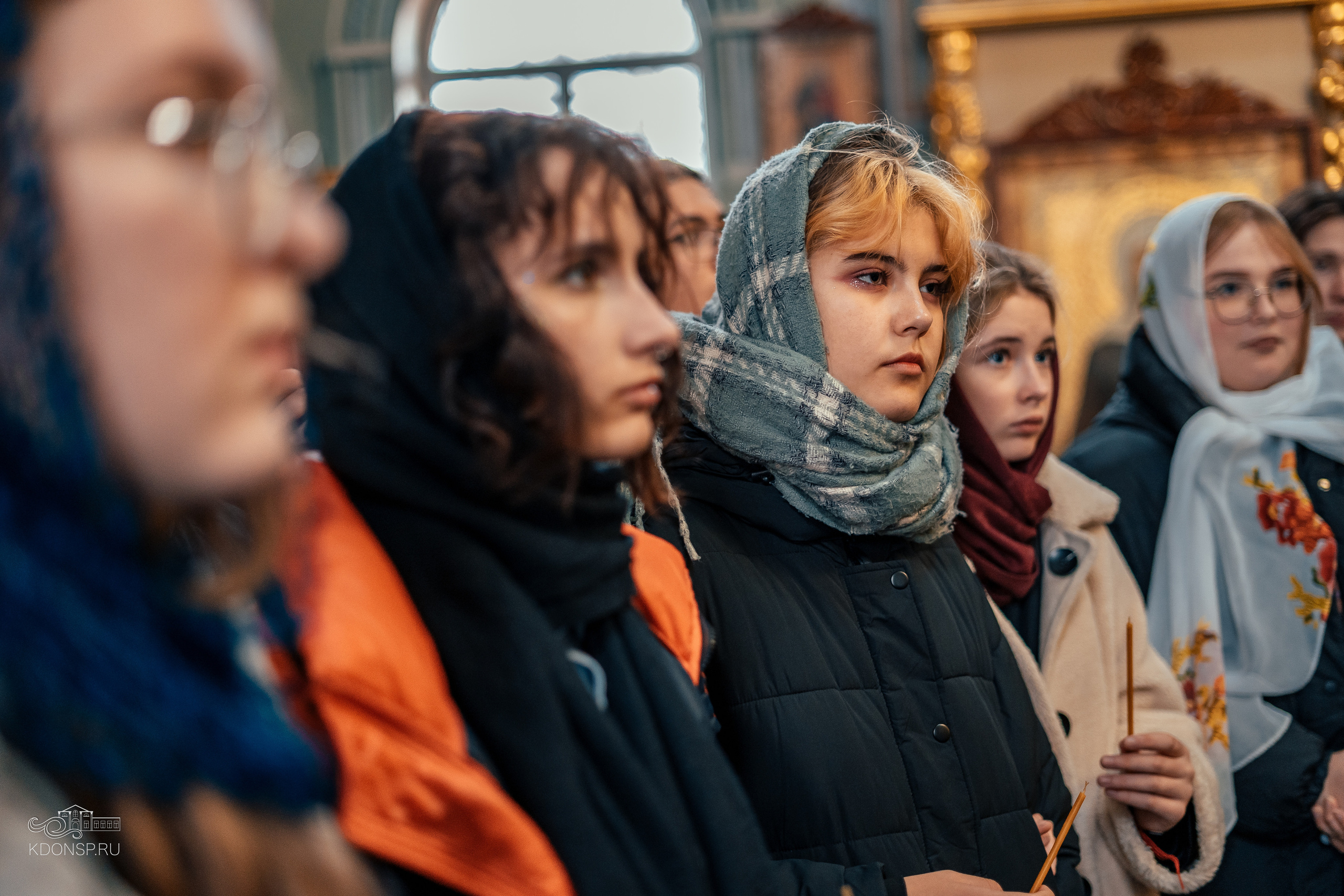 Молебен за учащихся и учащих. Новотитаровский Дом культуры