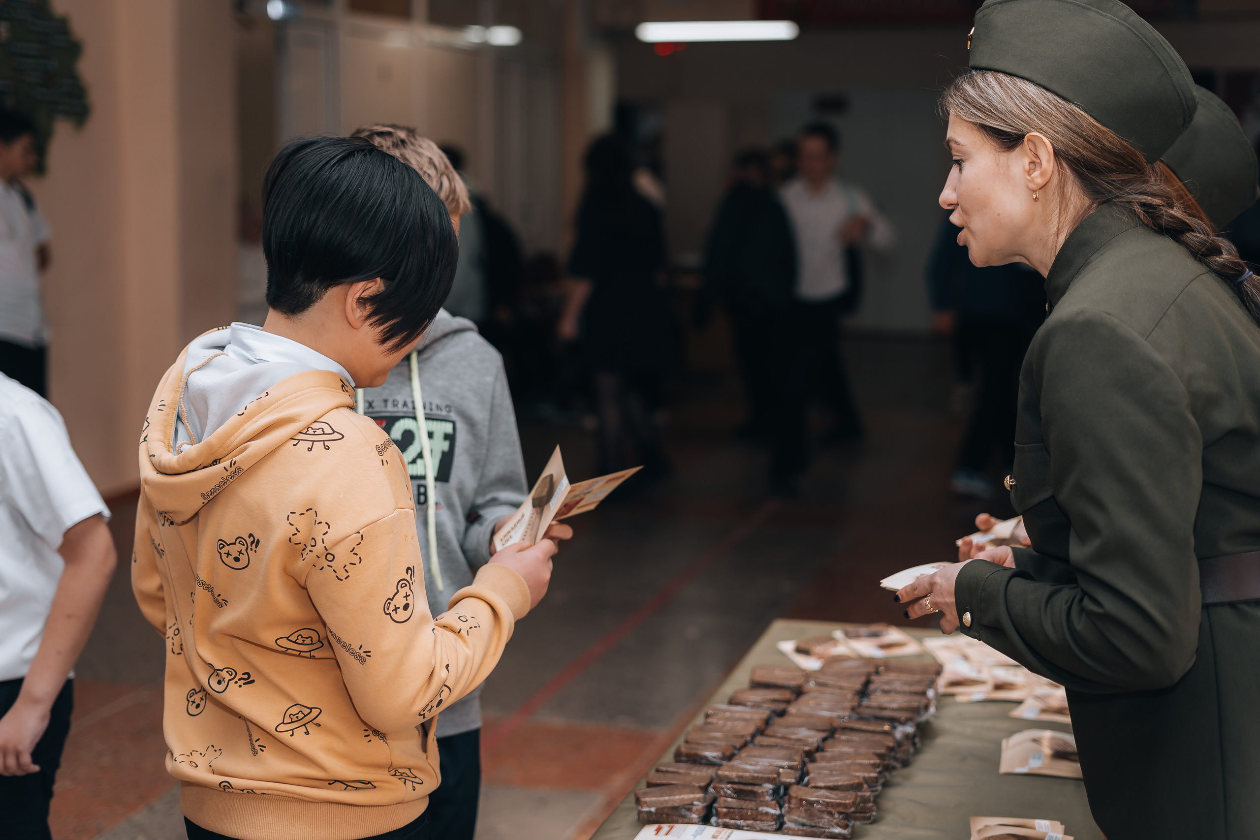 Акция «Блокадный хлеб». Новотитаровский Дом культуры