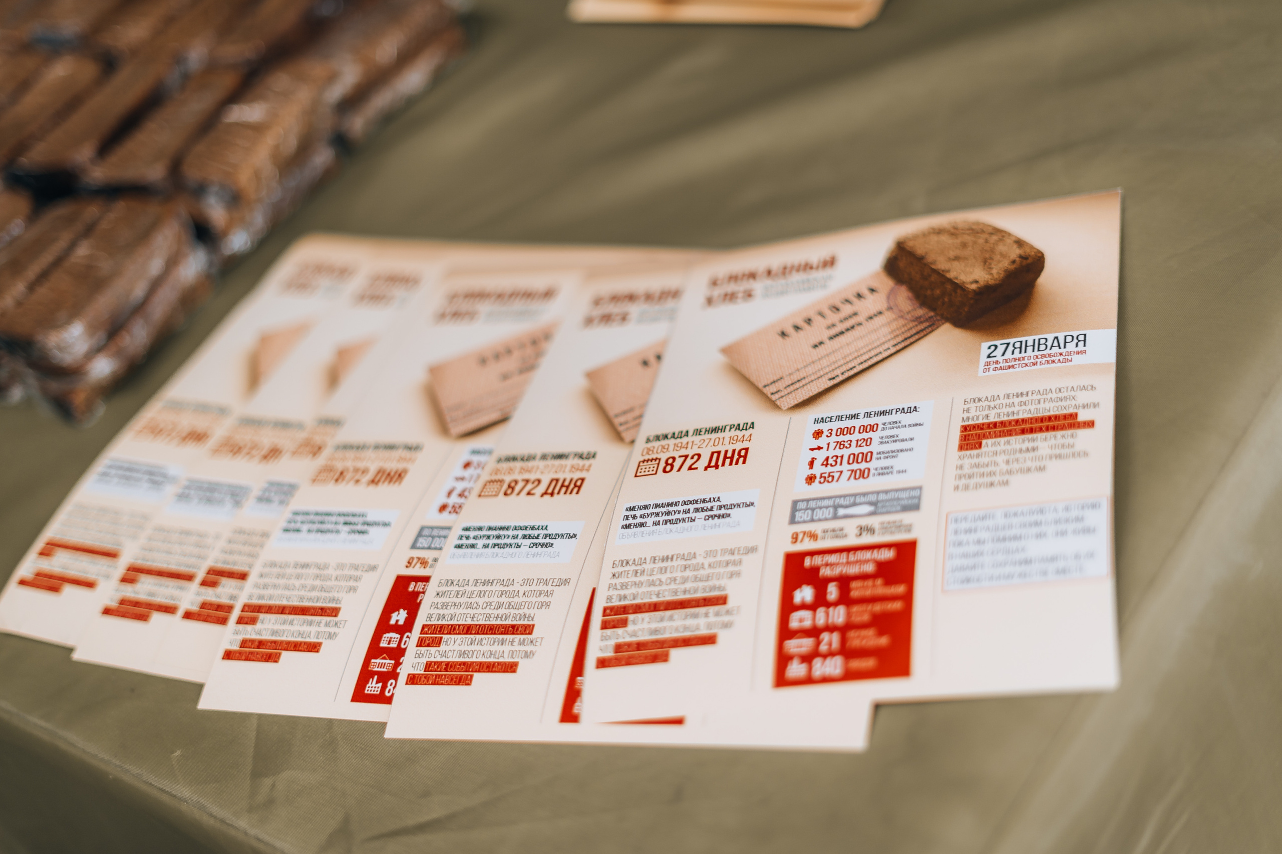 Акция «Блокадный хлеб». Новотитаровский Дом культуры