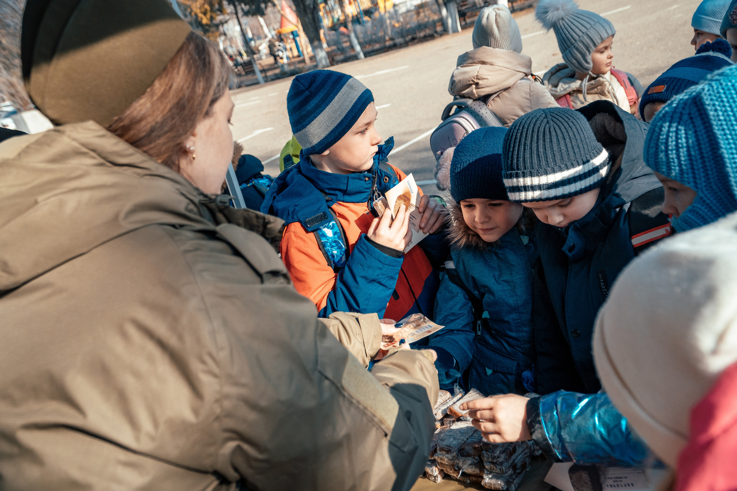 Акция «Блокадный хлеб». Новотитаровский Дом культуры