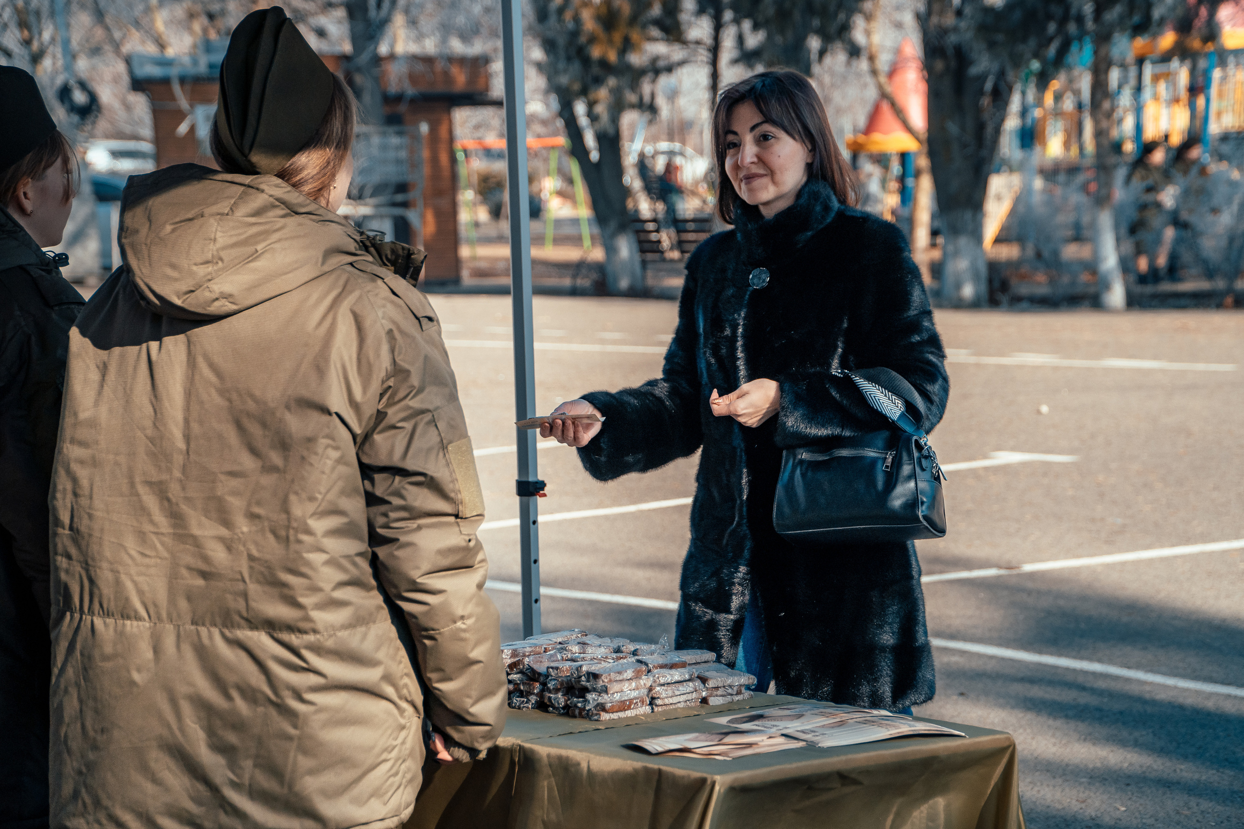 Акция «Блокадный хлеб». Новотитаровский Дом культуры
