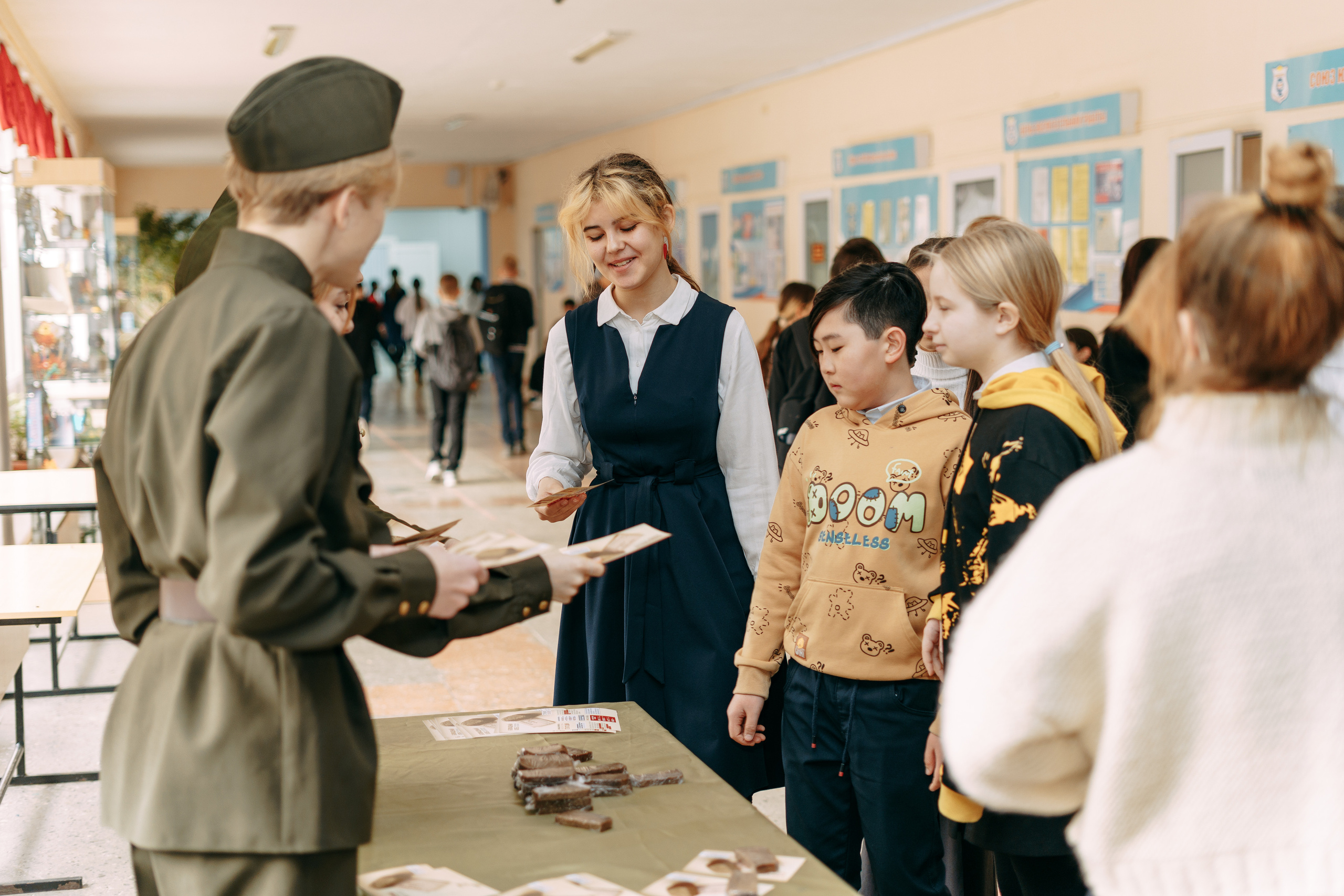 Акция «Блокадный хлеб». Новотитаровский Дом культуры