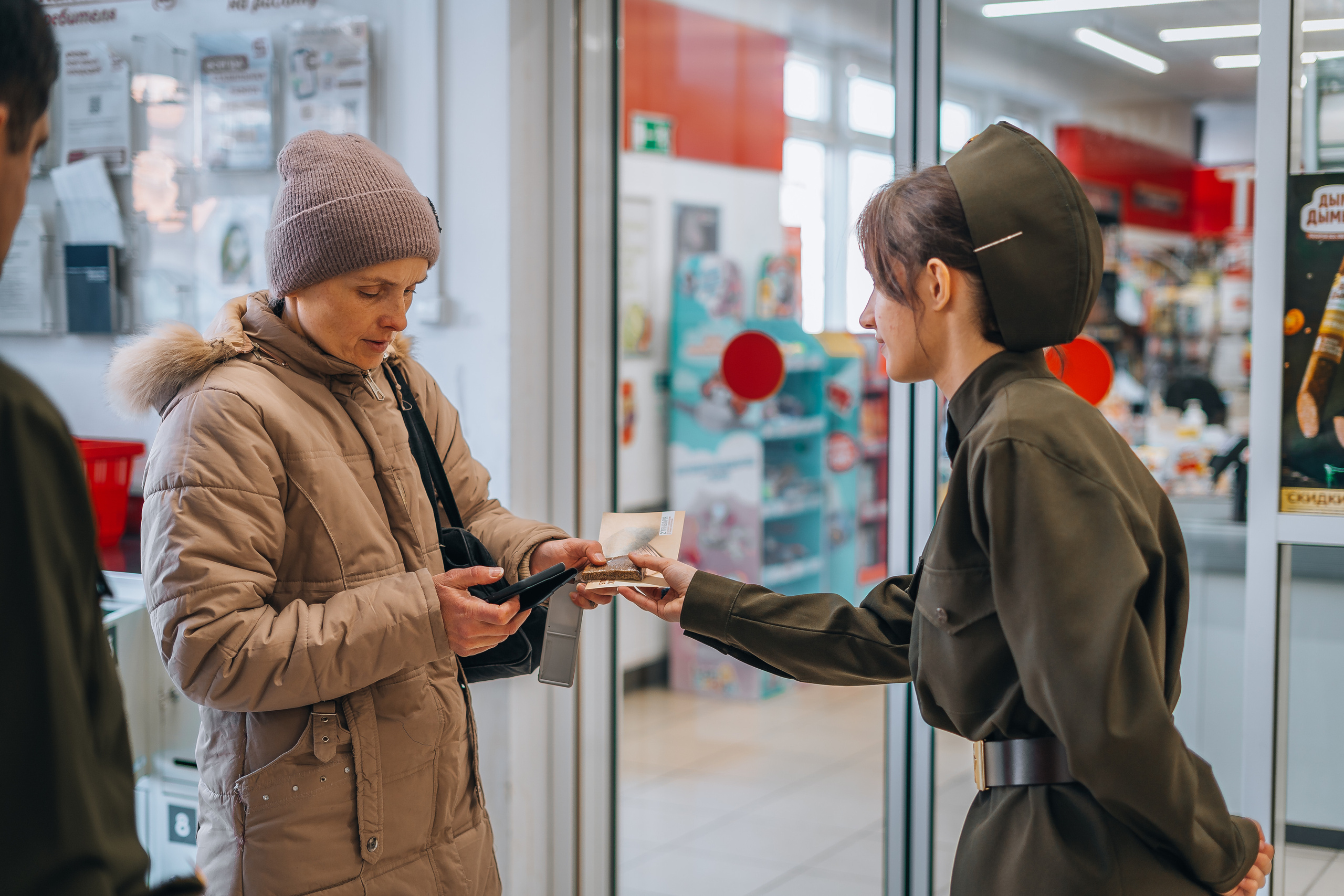 Акция «Блокадный хлеб». Новотитаровский Дом культуры