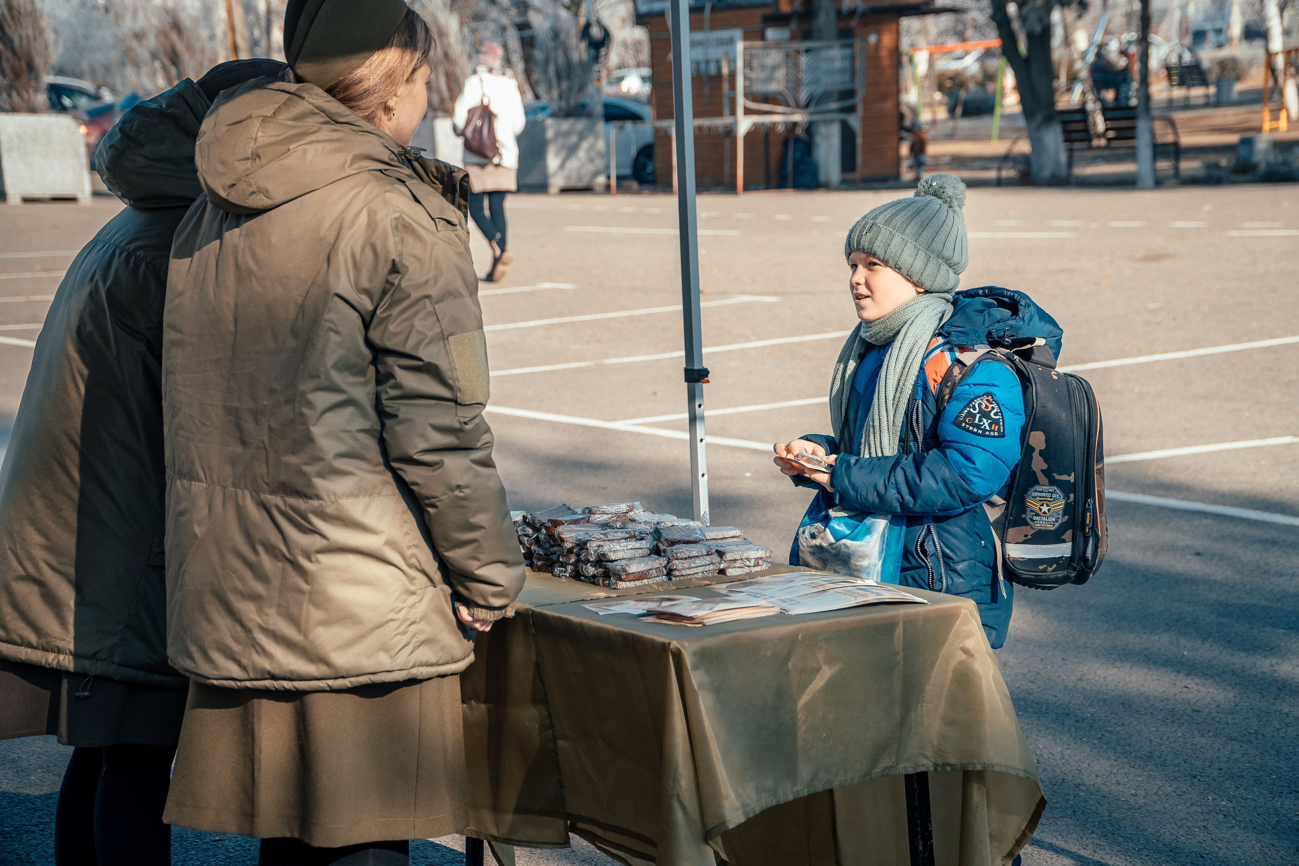 Акция «Блокадный хлеб». Новотитаровский Дом культуры