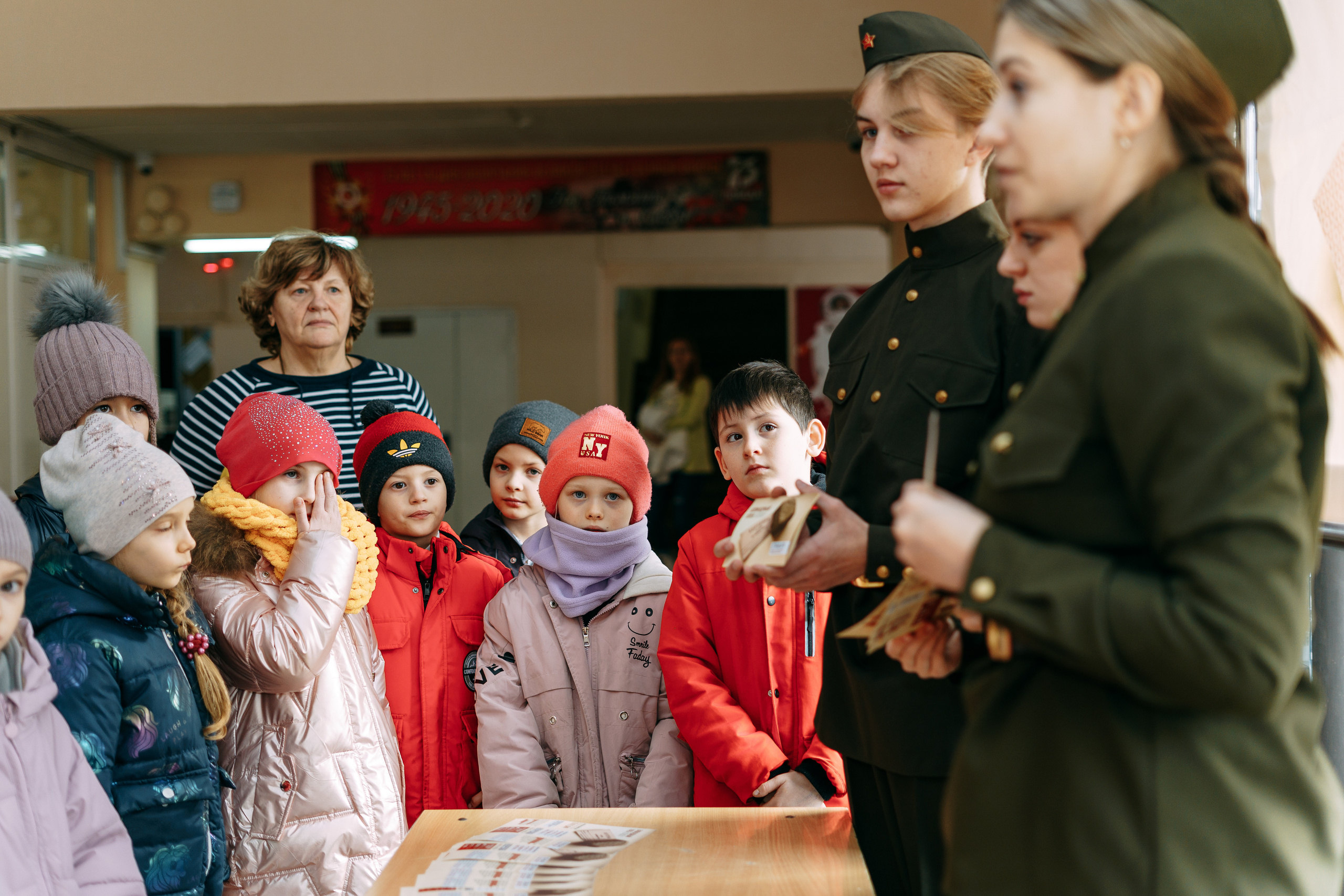 Акция «Блокадный хлеб». Новотитаровский Дом культуры