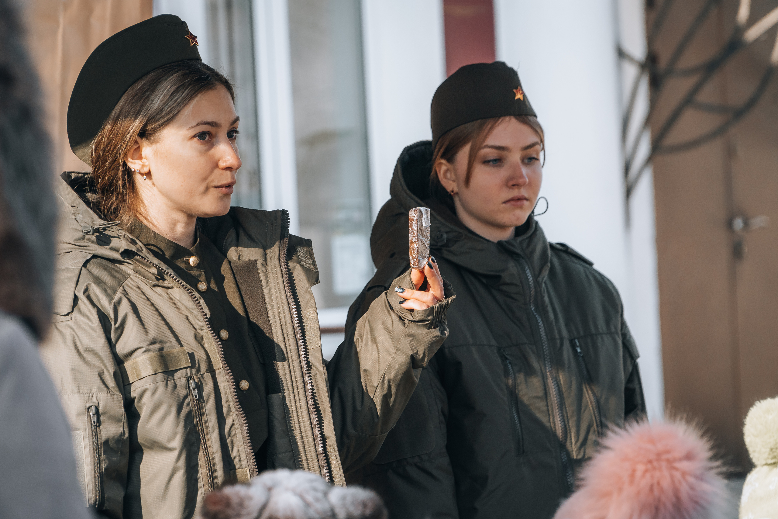 Акция «Блокадный хлеб». Новотитаровский Дом культуры