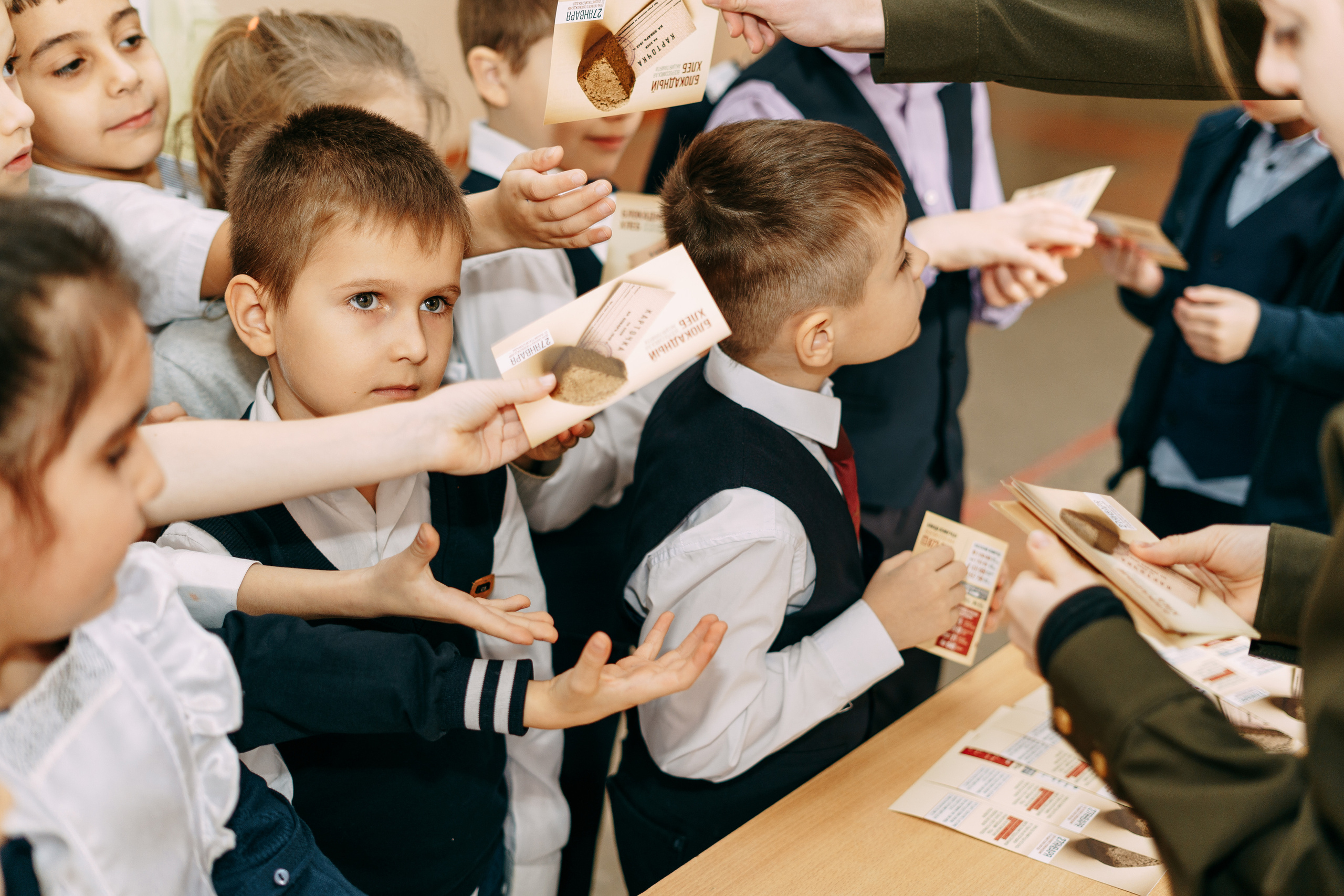 Акция «Блокадный хлеб». Новотитаровский Дом культуры