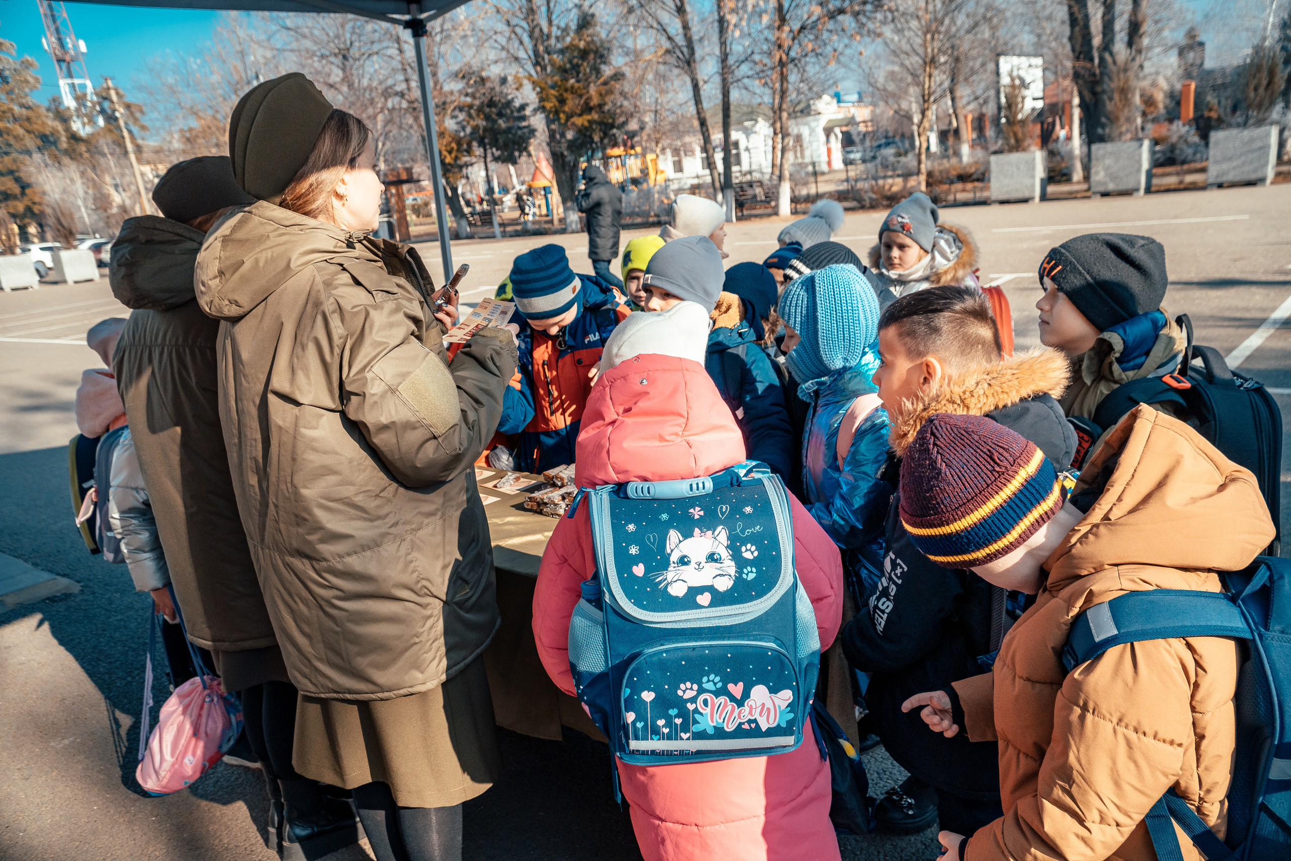 Акция «Блокадный хлеб». Новотитаровский Дом культуры