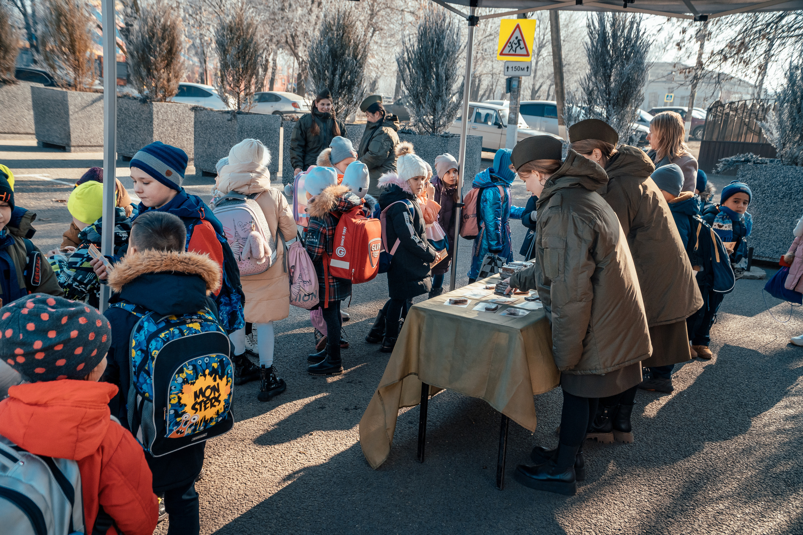 Акция «Блокадный хлеб». Новотитаровский Дом культуры