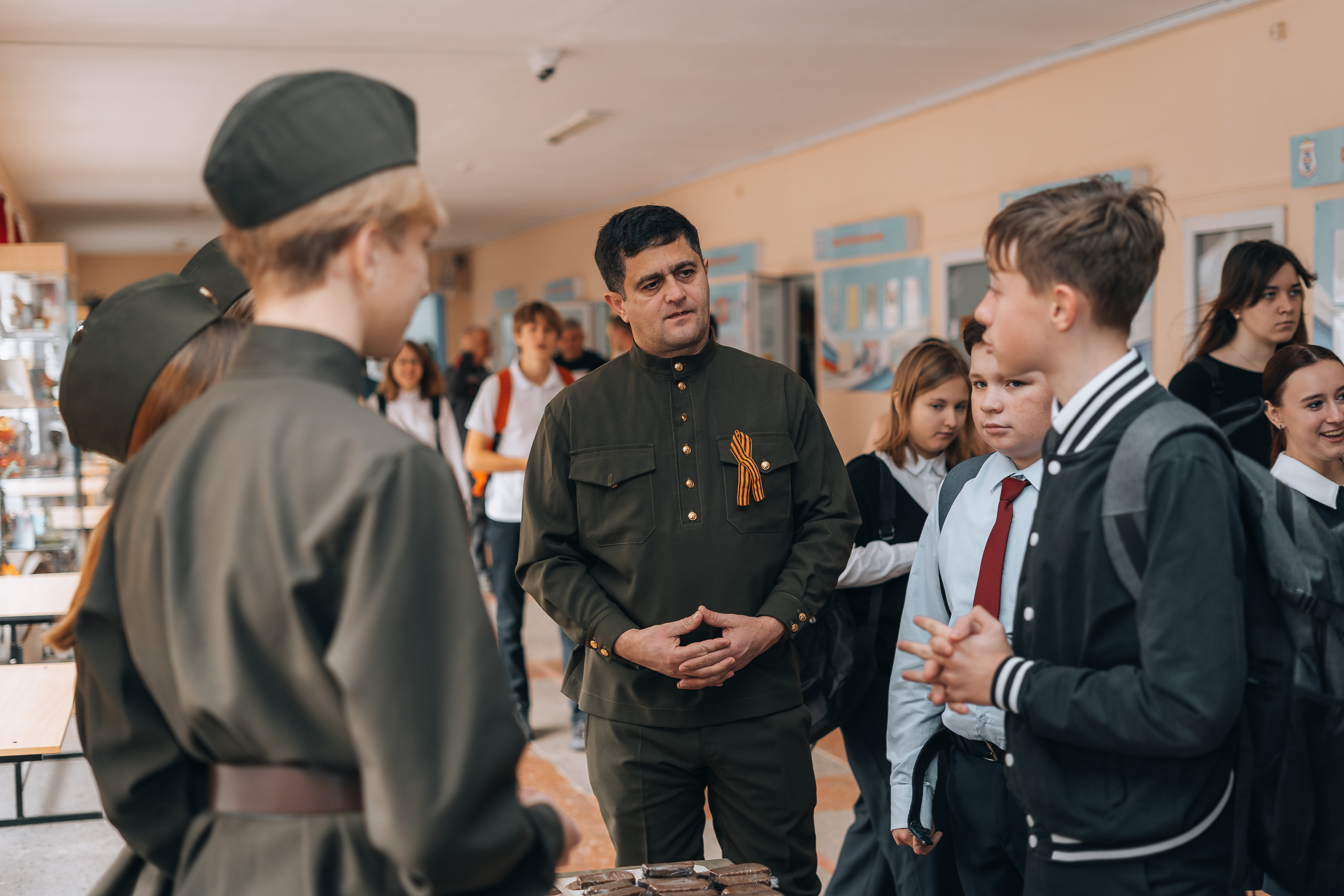 Акция «Блокадный хлеб». Новотитаровский Дом культуры