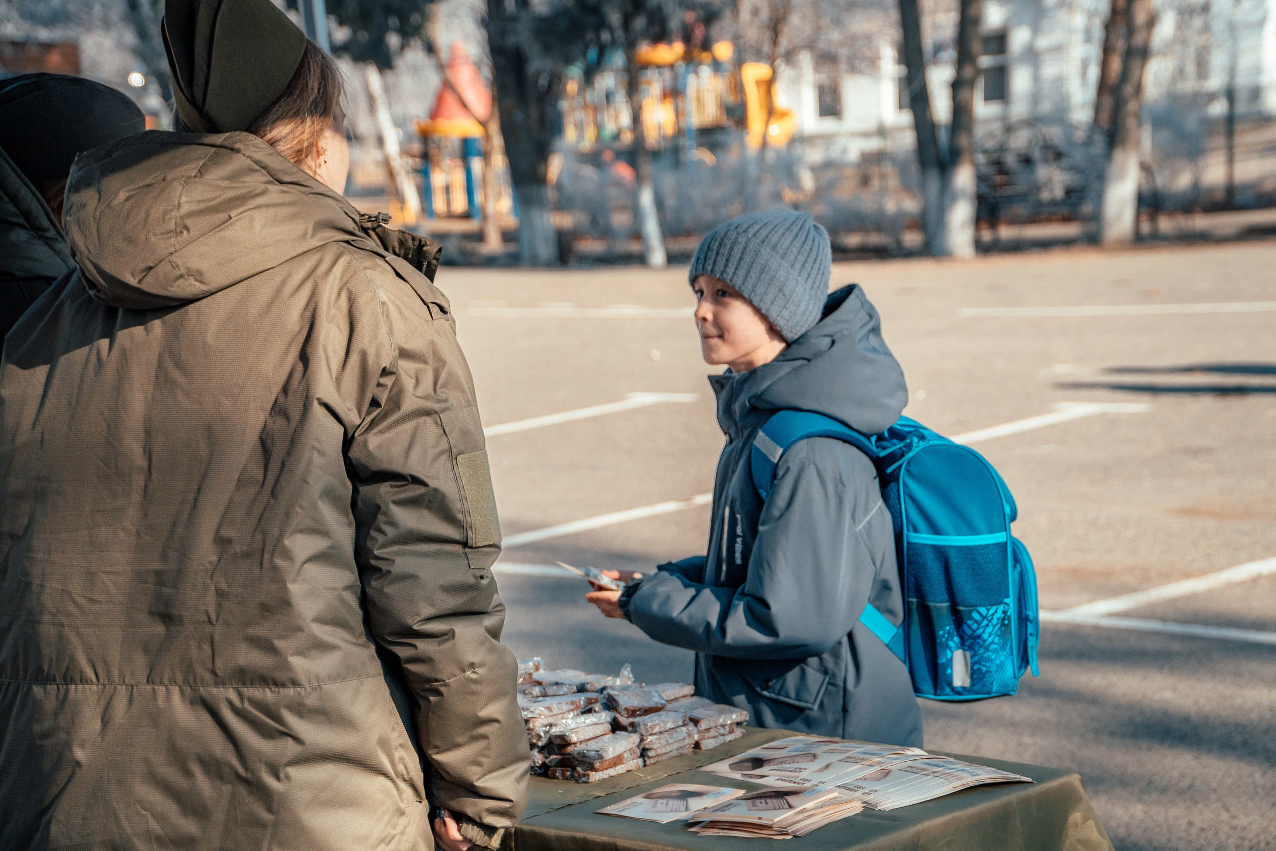 Акция «Блокадный хлеб». Новотитаровский Дом культуры