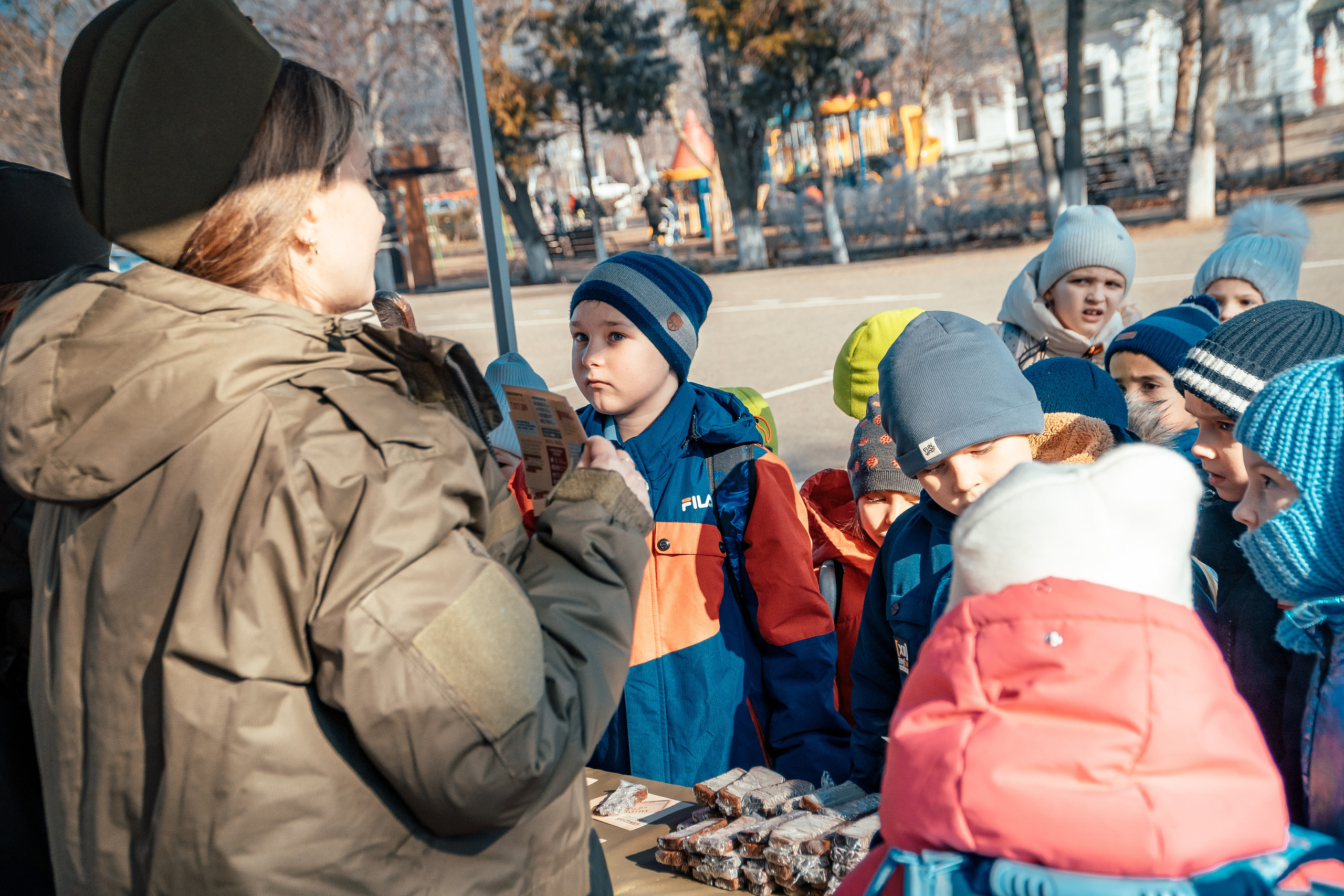 Акция «Блокадный хлеб». Новотитаровский Дом культуры