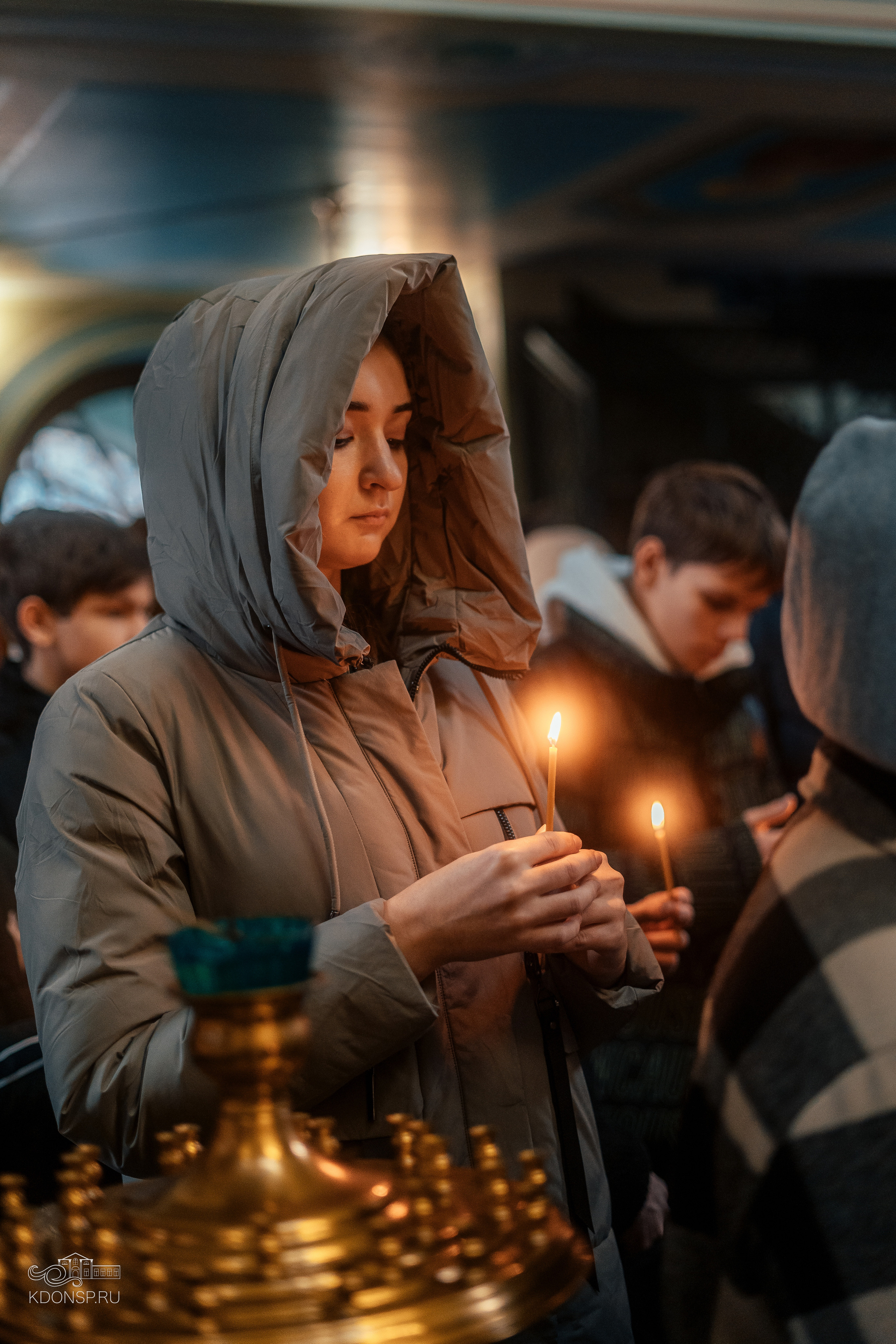 Молебен за учащихся и учащих. Новотитаровский Дом культуры