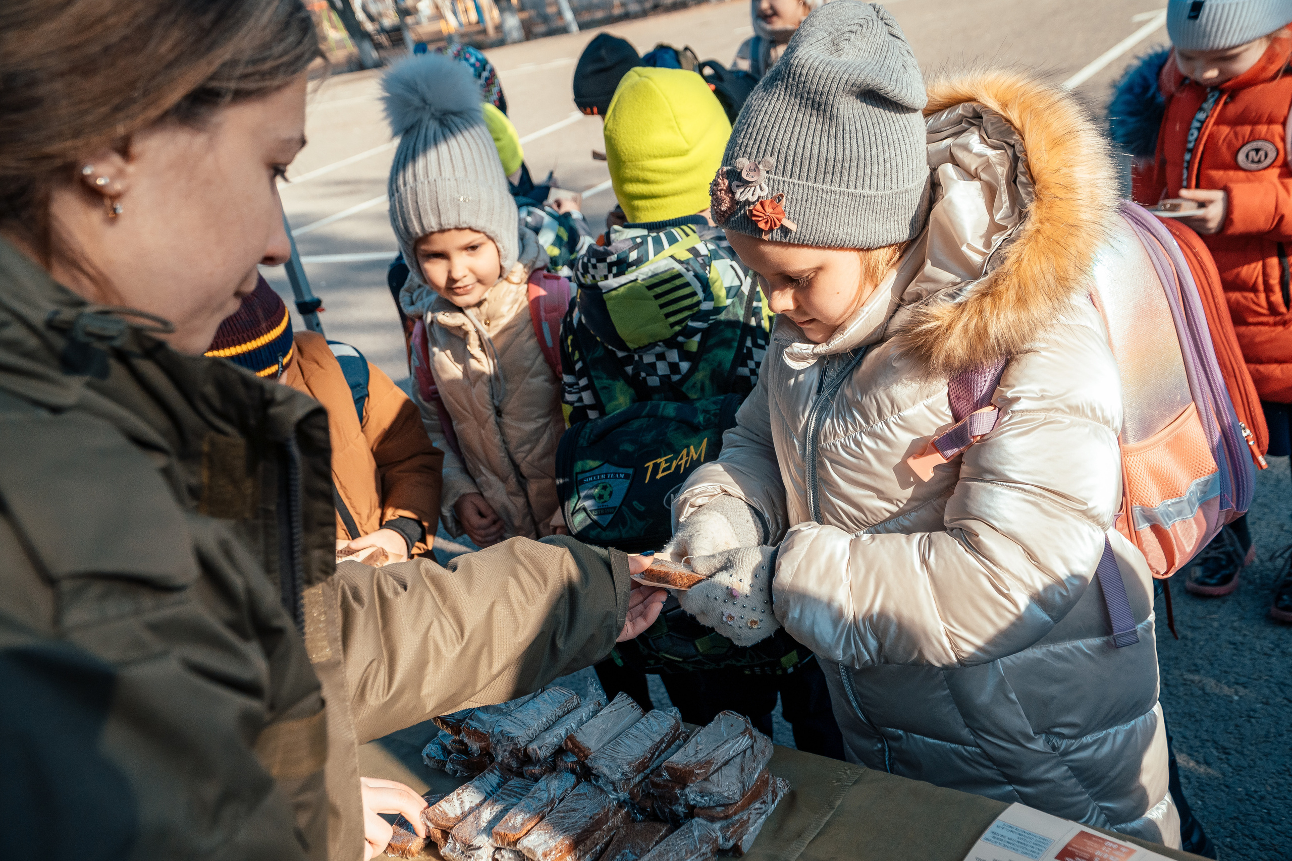 Акция «Блокадный хлеб». Новотитаровский Дом культуры
