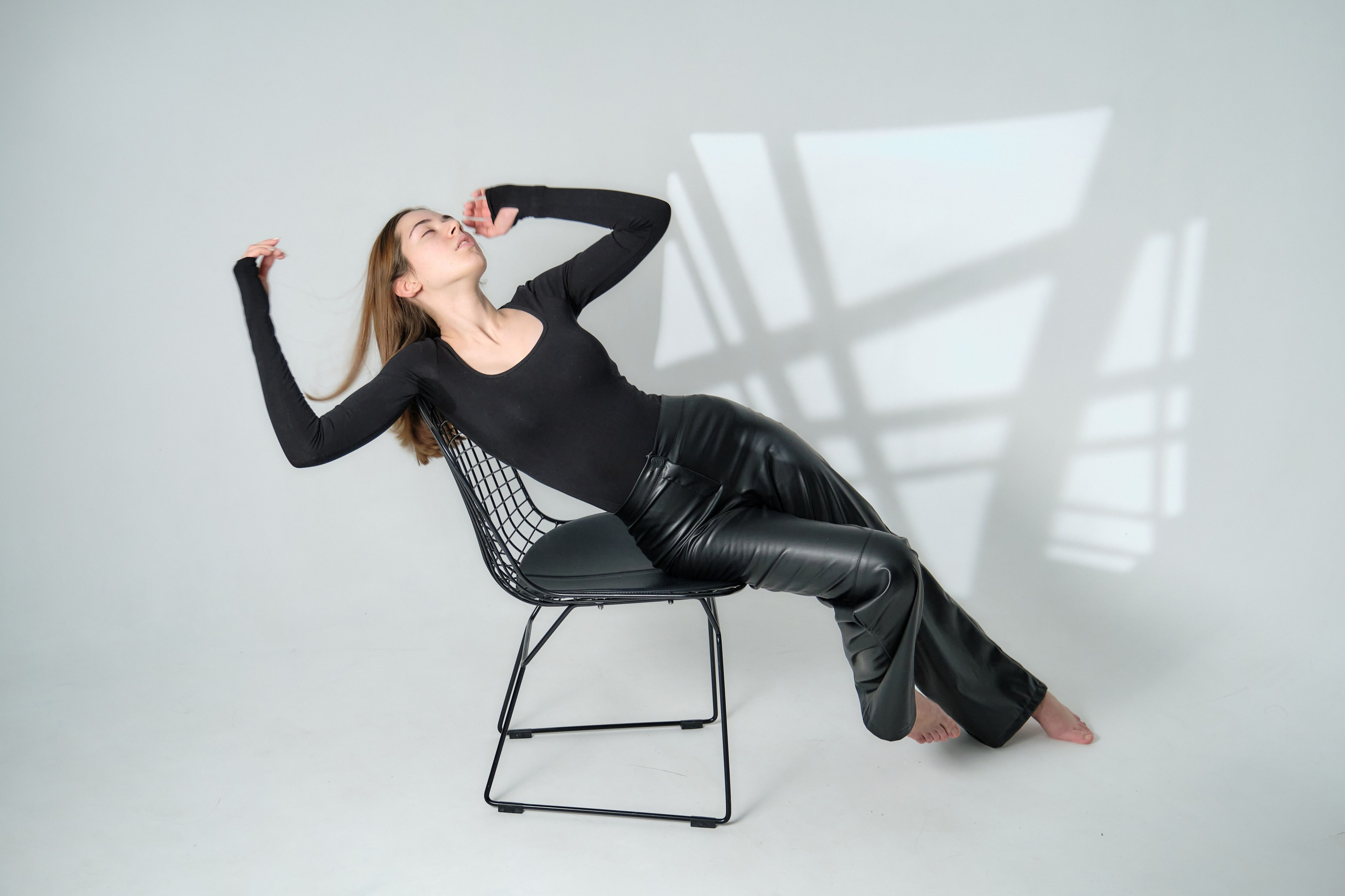 Фотосессия девушки в Самаре с макияжем и одеждой