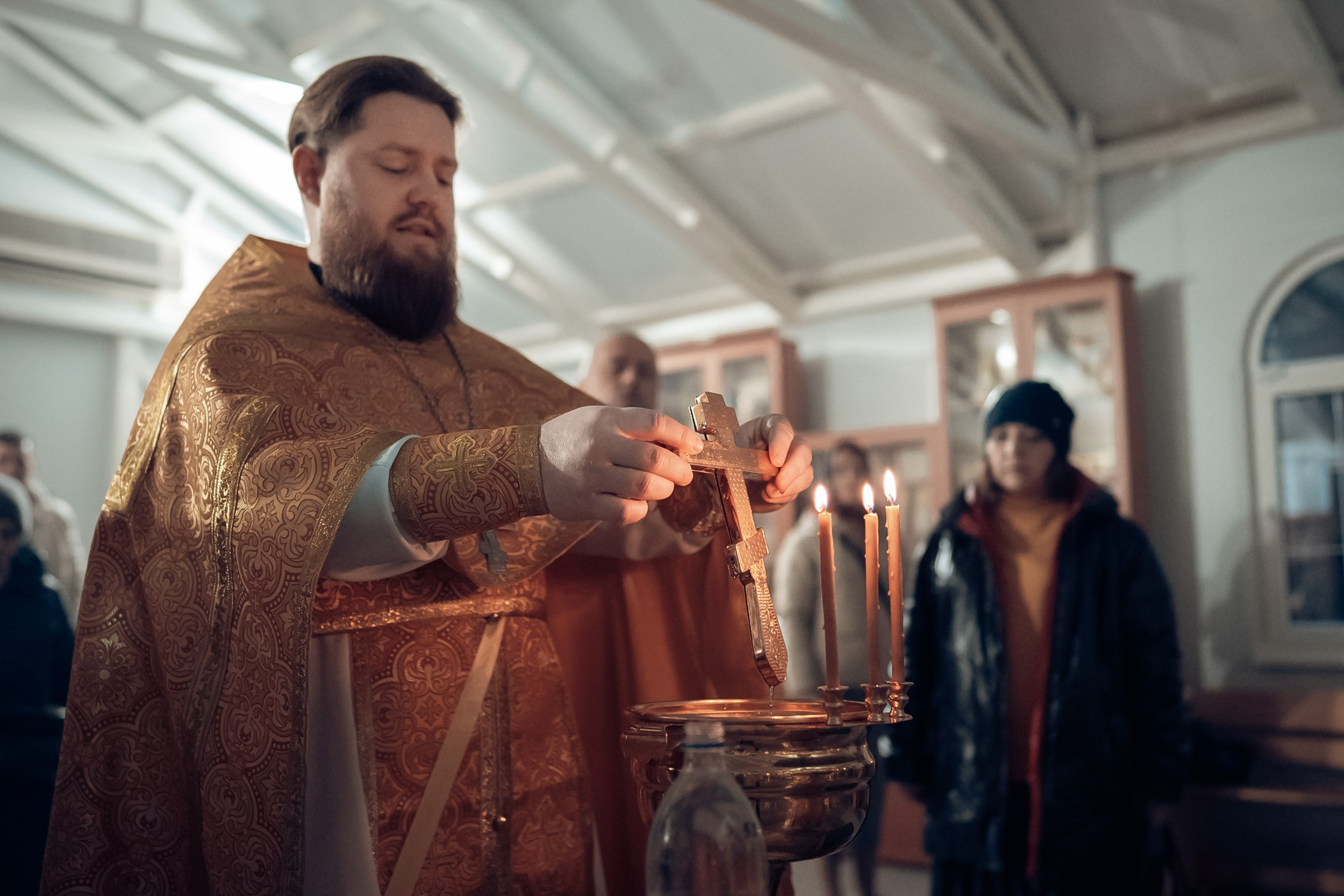Богослужения в храме Прп.Виталия Александрийского г. Севастополь. Церковный фотограф Севастополь