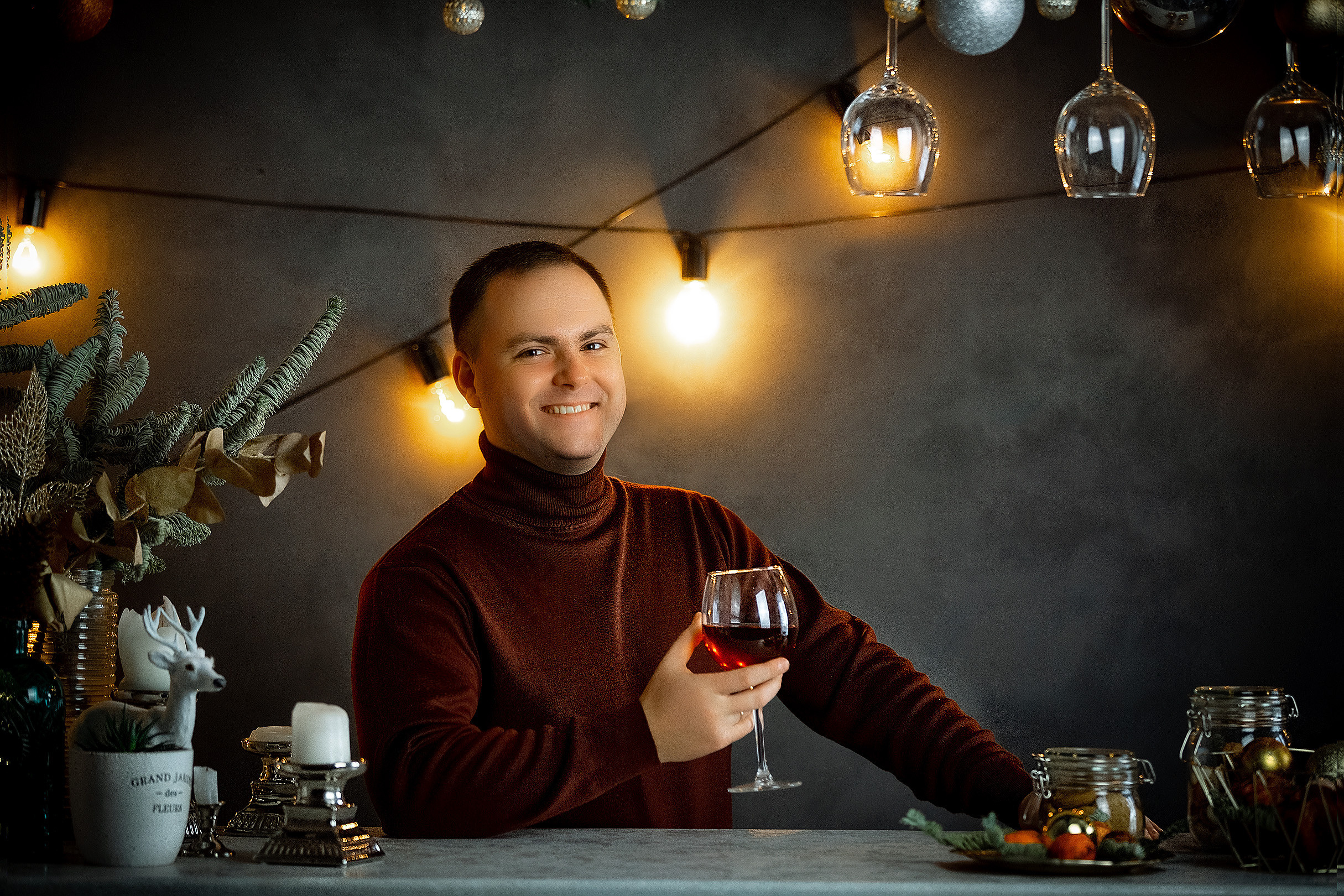 Фотосессия Артура, Насти и маленького ребенка в фотостудии AJUR. Свадебный фотограф в Барановичах Вячеслав Шах-Гусейнов, фотошкола