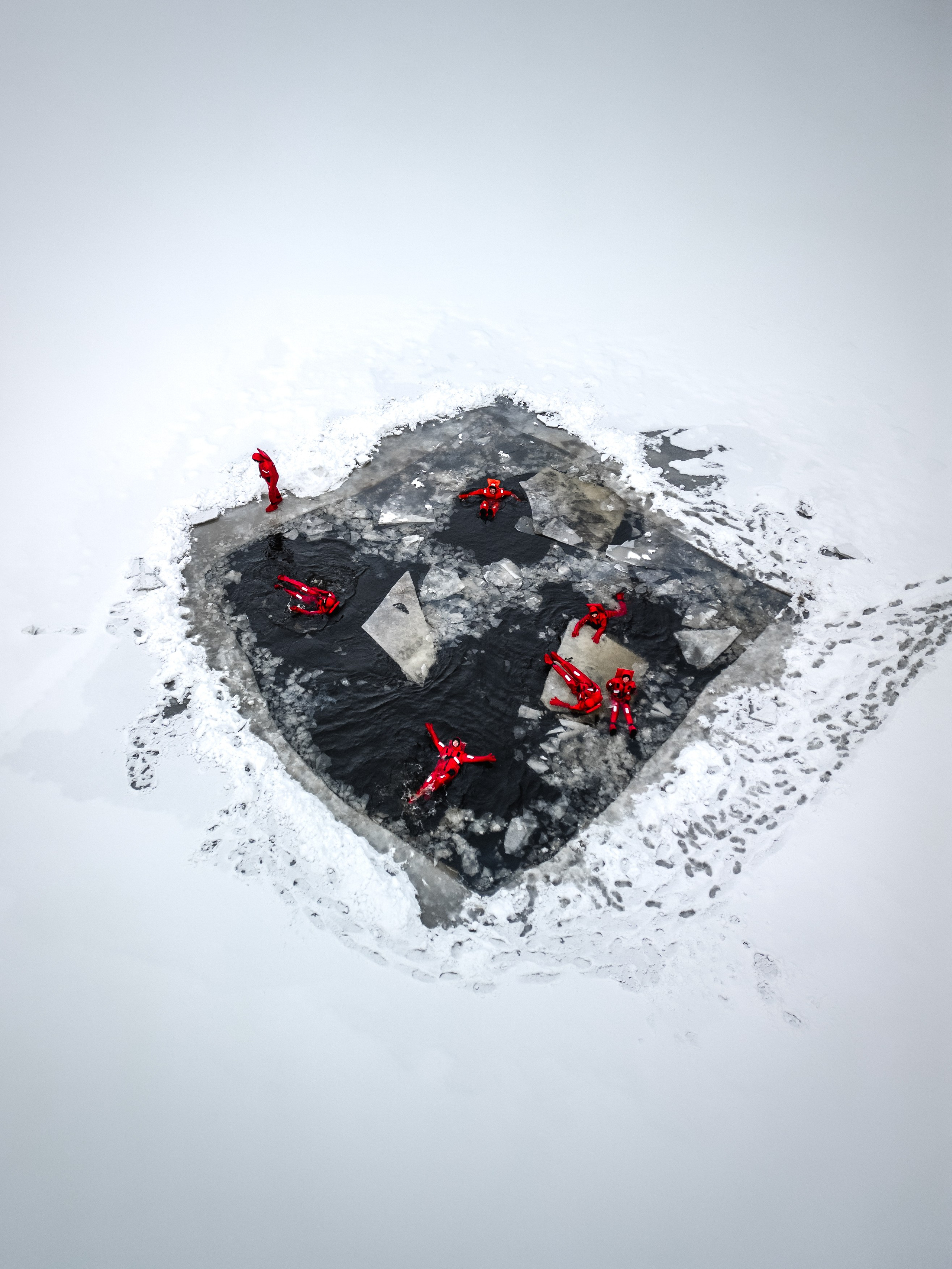 Айсфлоатинг #8. DRONBERRY — Аэросъемка Ярославль