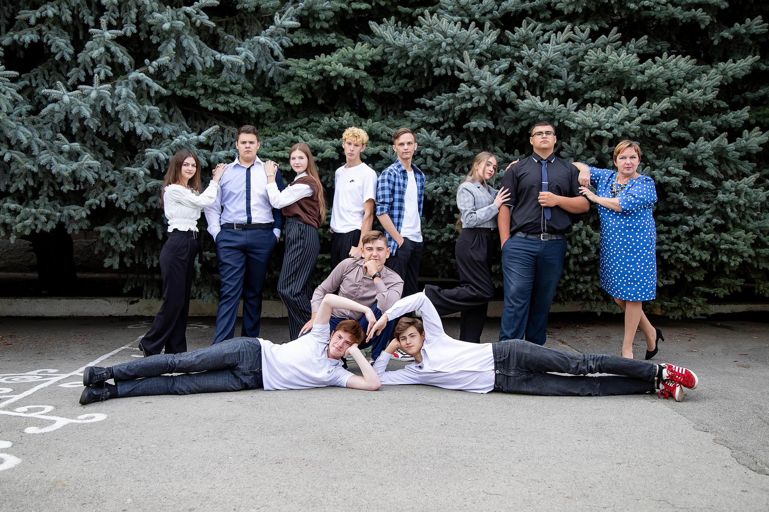 Школьная фотосессия. Выпускной альбом Шахты Ростов