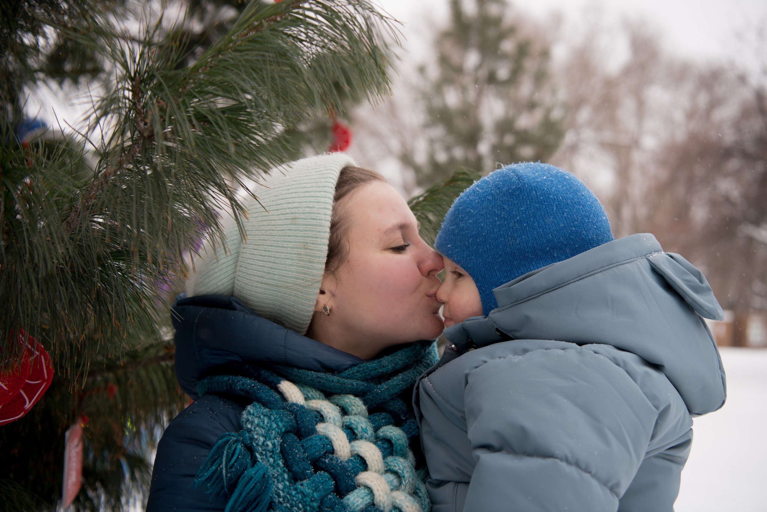 Зимняя прогулка. Семейный и детский фотограф в Екатеринбурге Наталия Акимова
