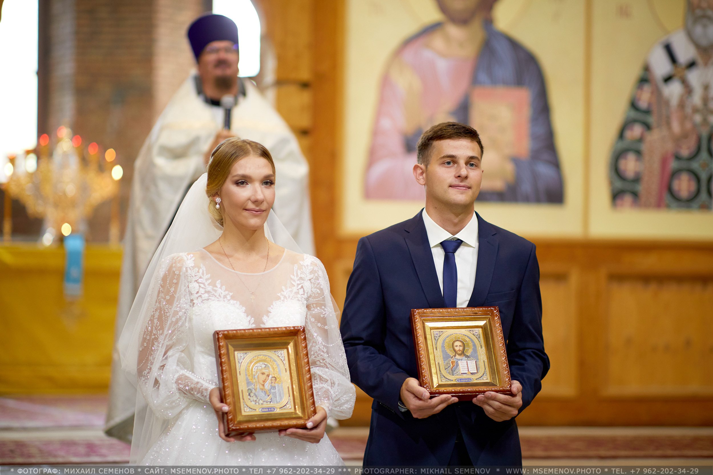 Свадьба Дарины и Андрея. Photographer for business Mikhail Semenov. Aqua photo studio, photo school