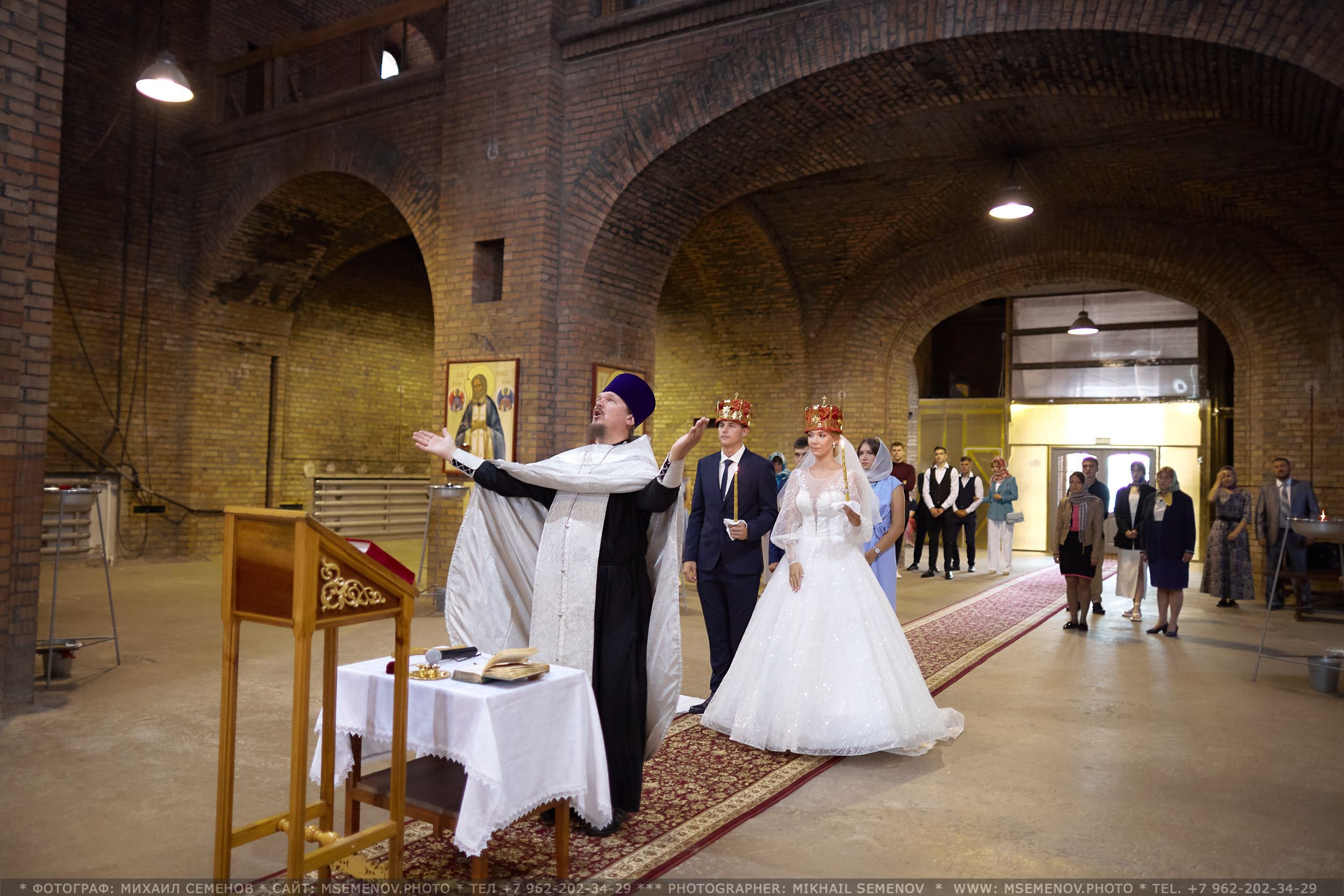Свадьба Дарины и Андрея. Photographer for business Mikhail Semenov. Aqua photo studio, photo school