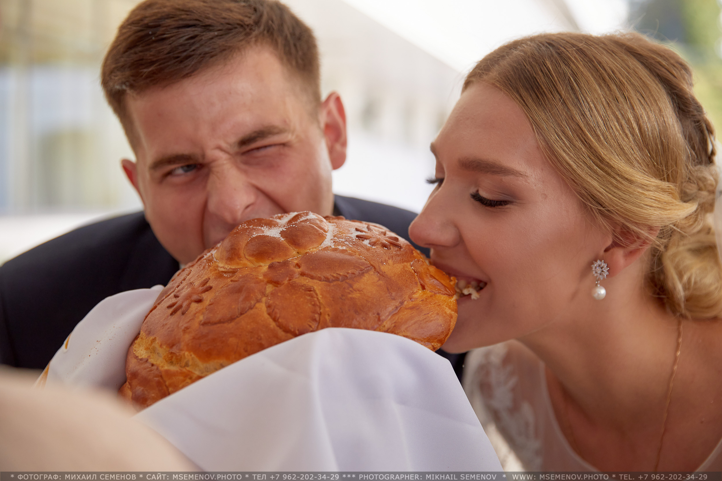 Свадьба Дарины и Андрея. Photographer for business Mikhail Semenov. Aqua photo studio, photo school