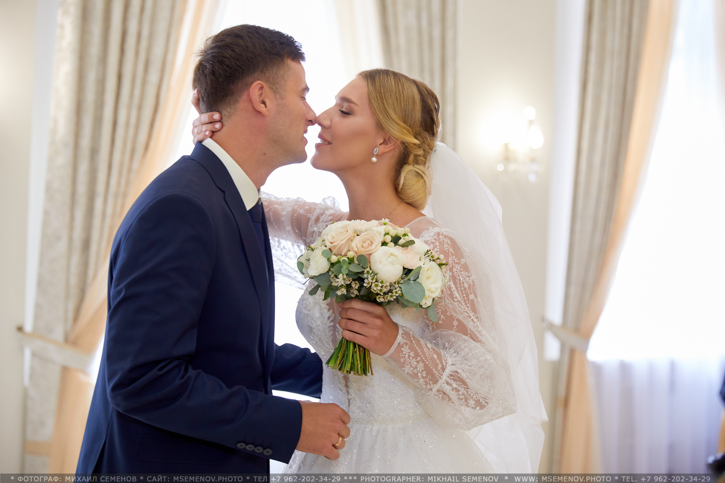 Свадьба Дарины и Андрея. Photographer for business Mikhail Semenov. Aqua photo studio, photo school