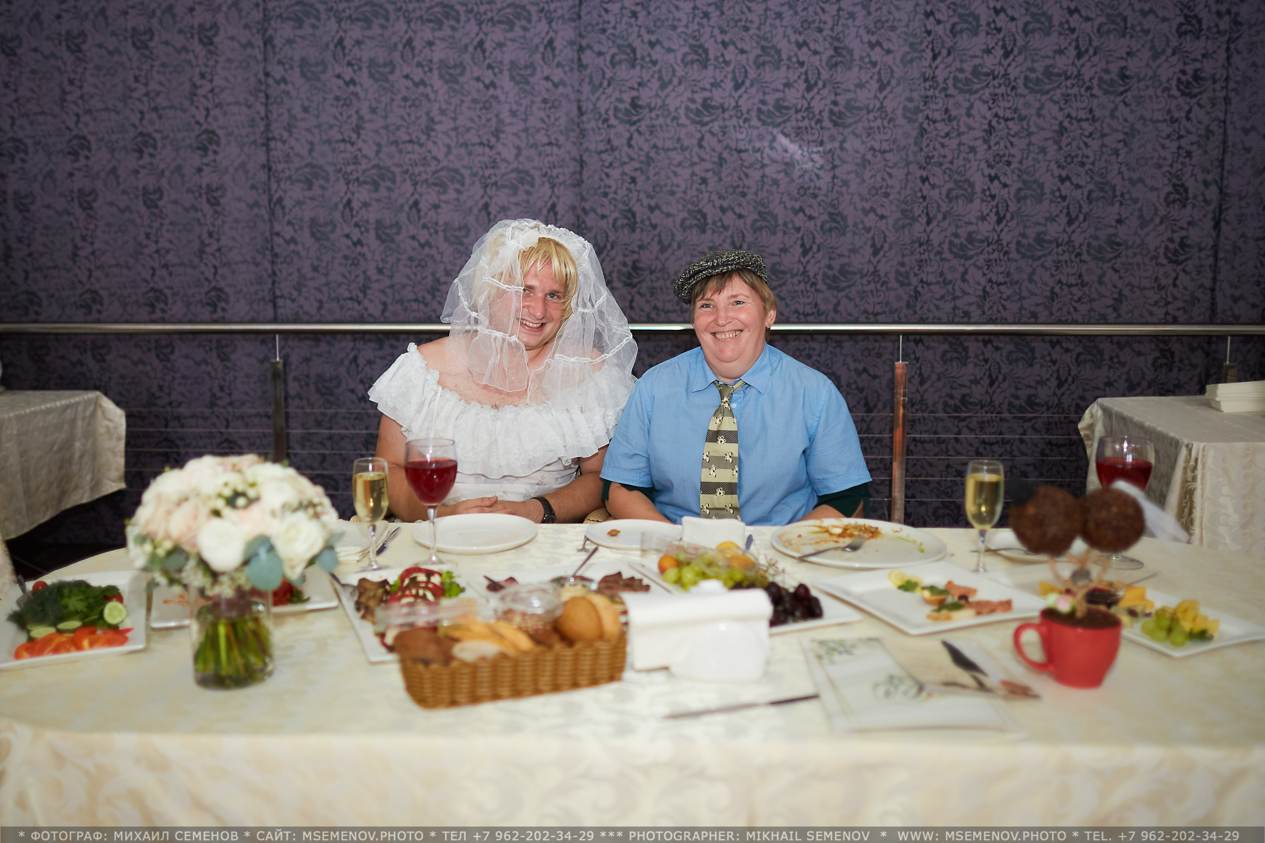 Свадьба Дарины и Андрея. Photographer for business Mikhail Semenov. Aqua photo studio, photo school