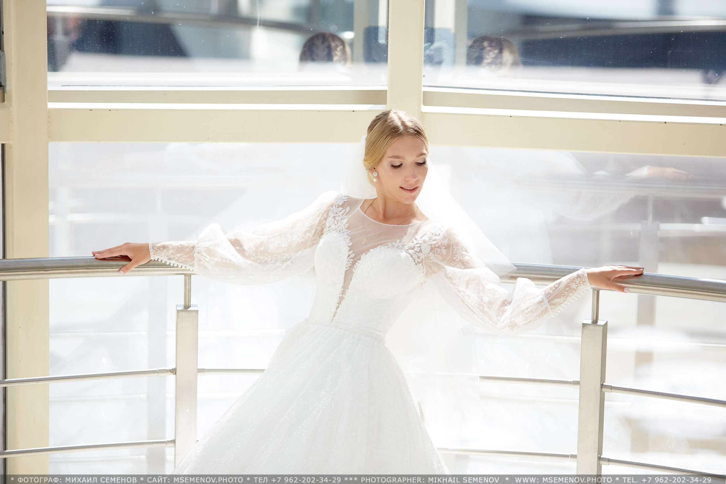 Свадьба Дарины и Андрея. Photographer for business Mikhail Semenov. Aqua photo studio, photo school