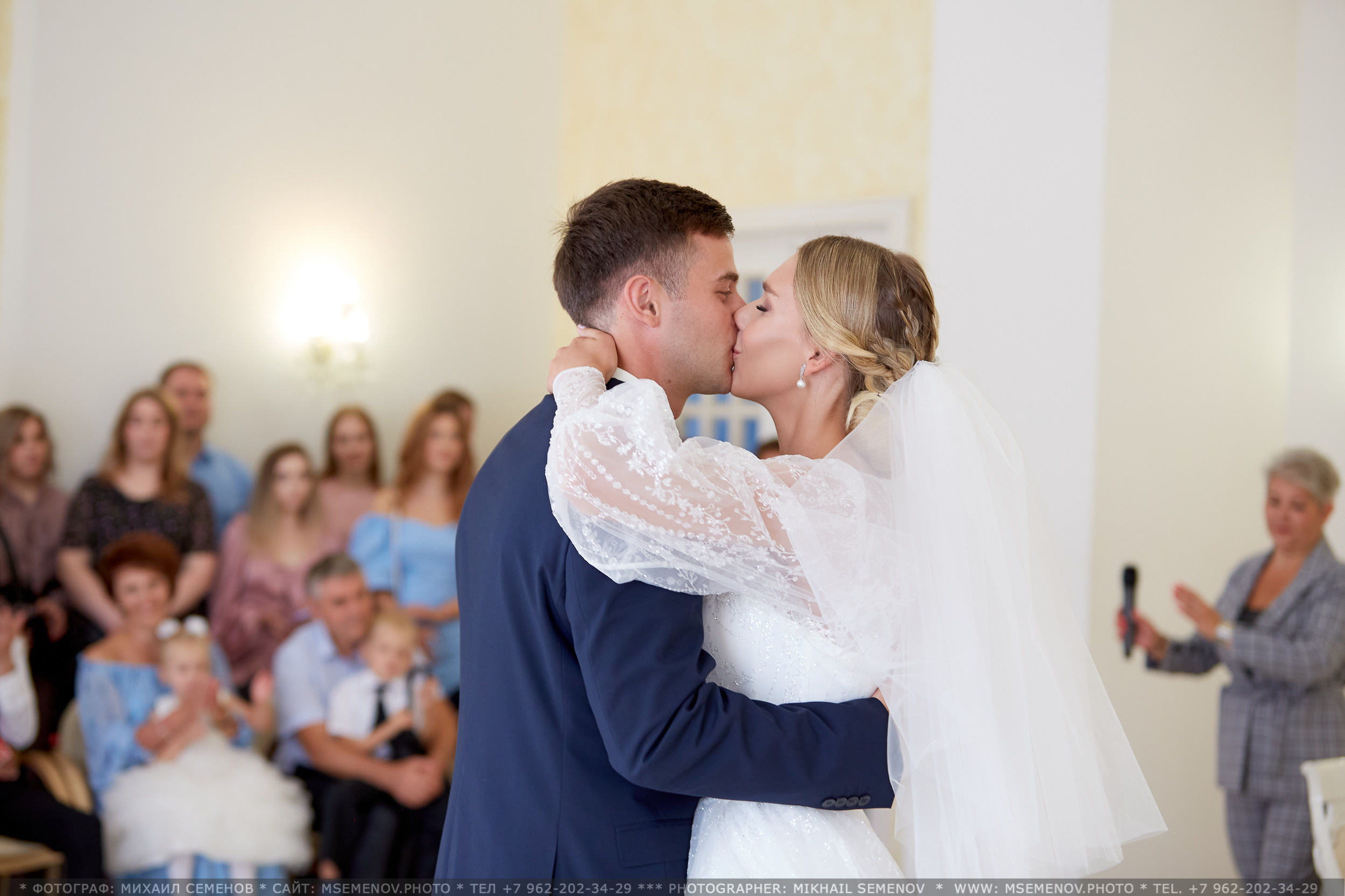 Свадьба Дарины и Андрея. Photographer for business Mikhail Semenov. Aqua photo studio, photo school