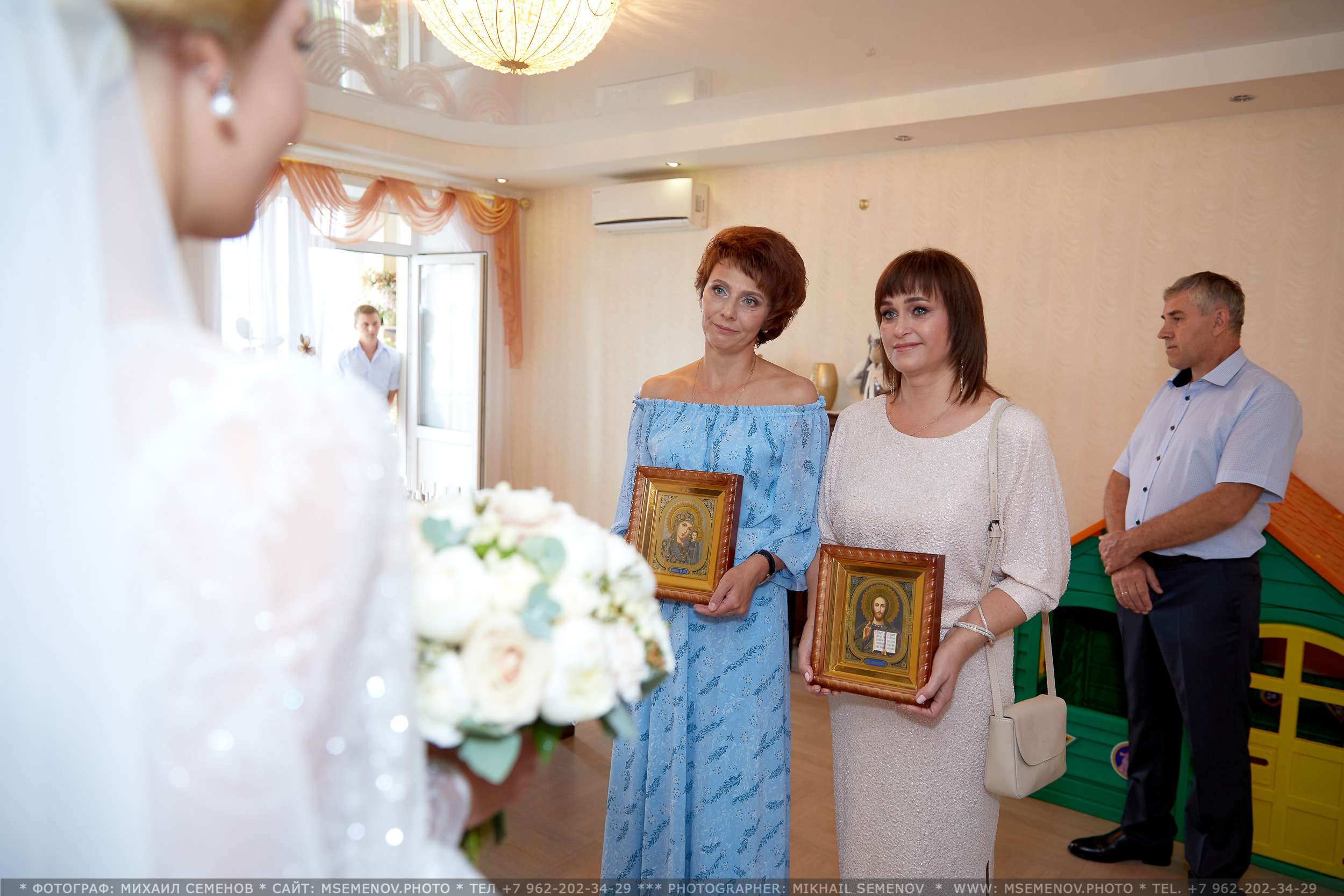 Свадьба Дарины и Андрея. Photographer for business Mikhail Semenov. Aqua photo studio, photo school