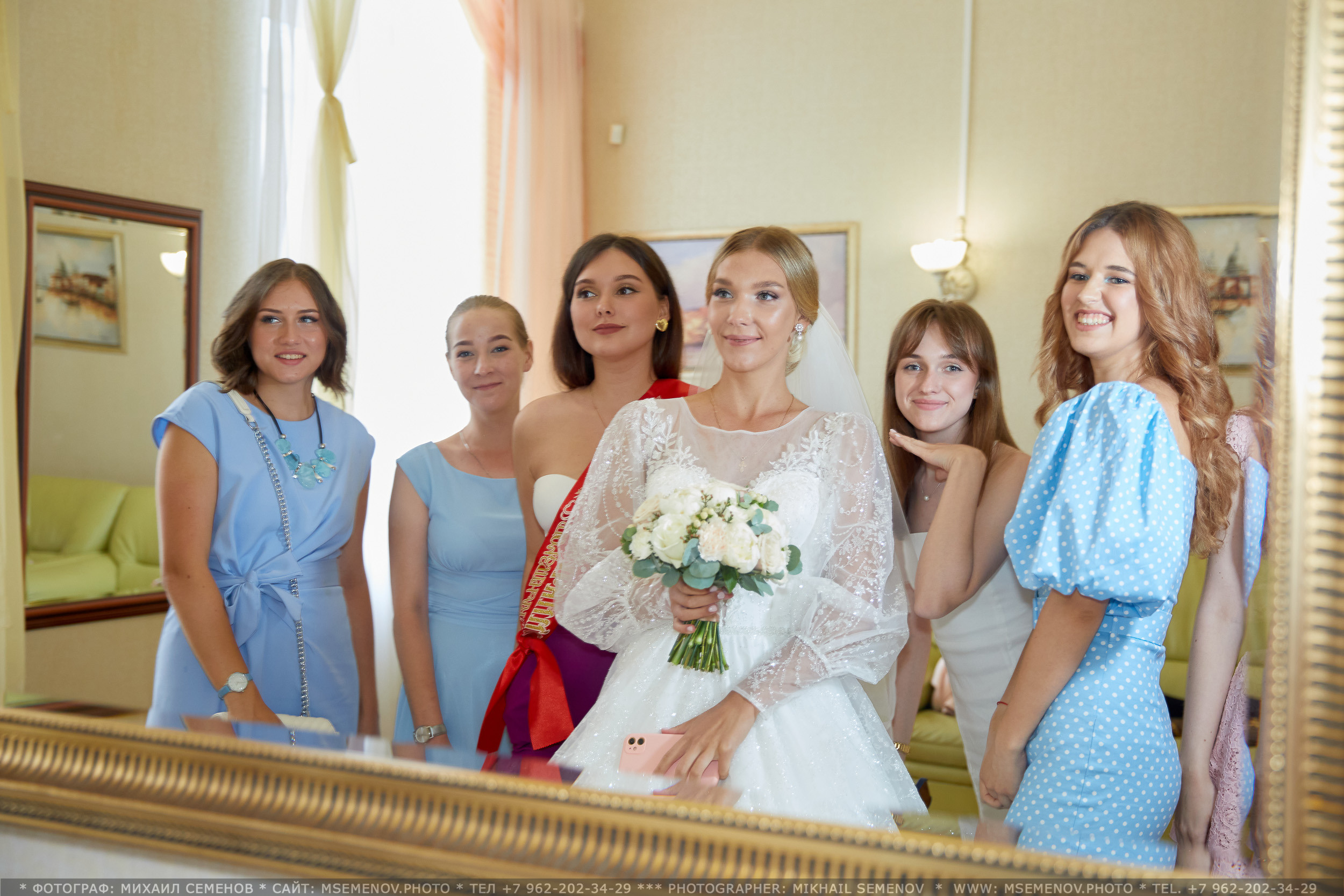 Свадьба Дарины и Андрея. Photographer for business Mikhail Semenov. Aqua photo studio, photo school