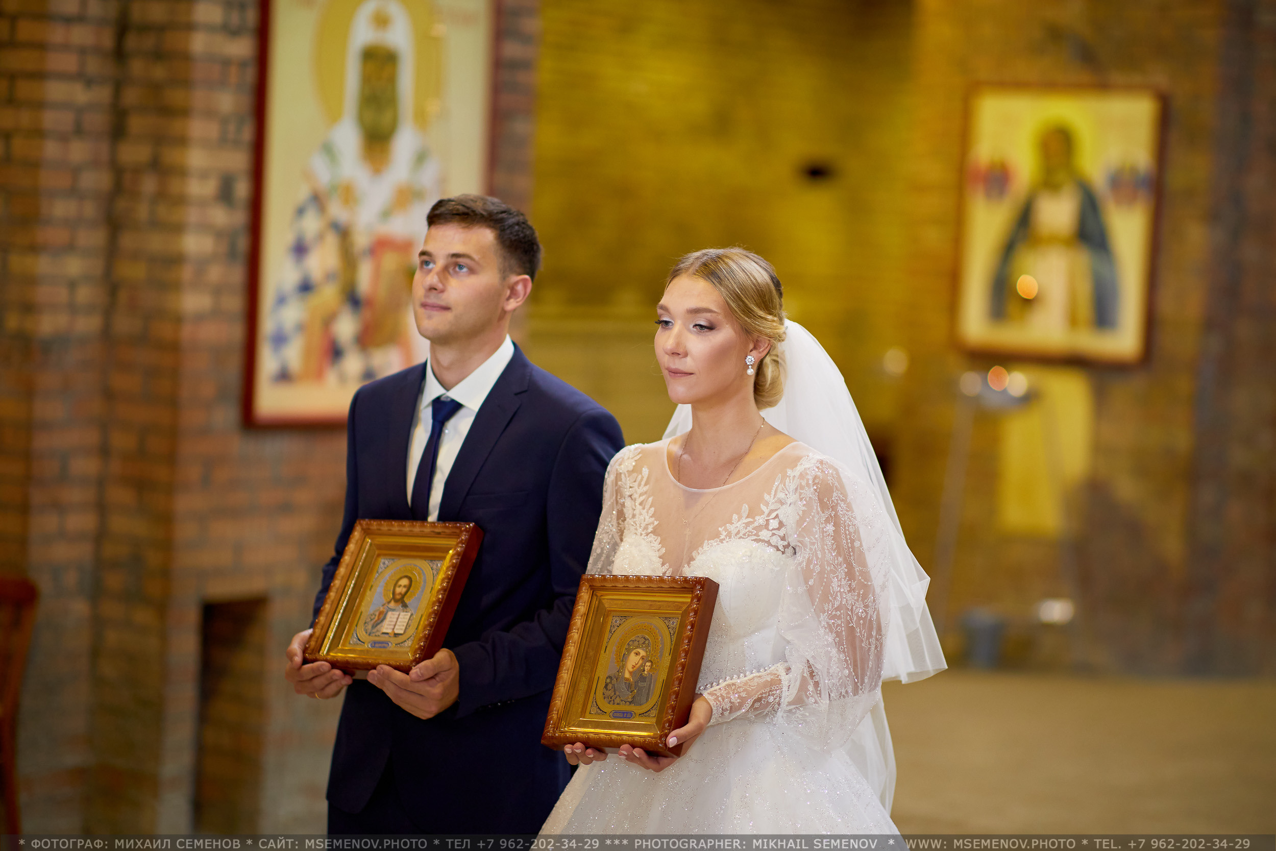 Свадьба Дарины и Андрея. Photographer for business Mikhail Semenov. Aqua photo studio, photo school
