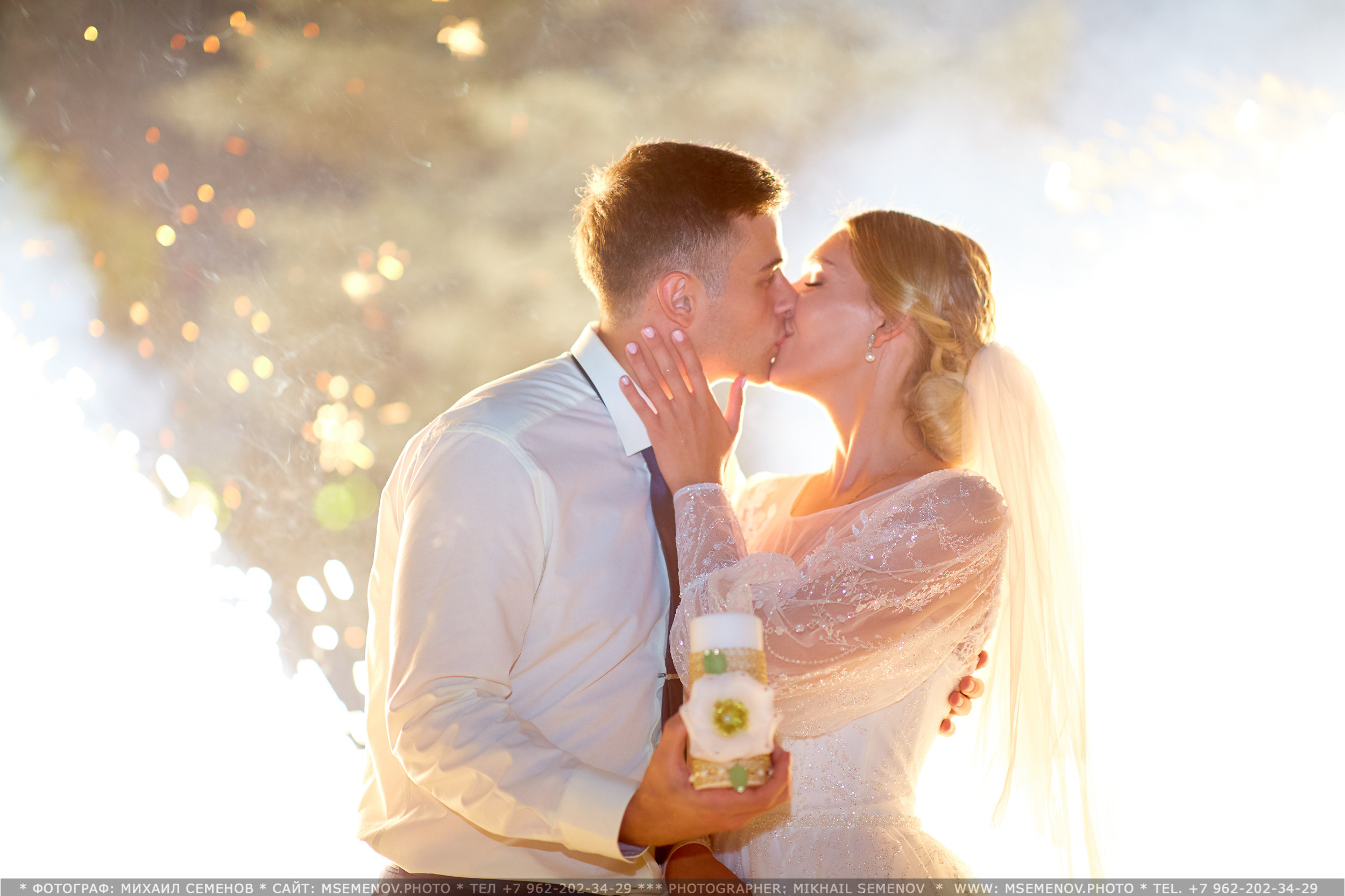 Свадьба Дарины и Андрея. Photographer for business Mikhail Semenov. Aqua photo studio, photo school
