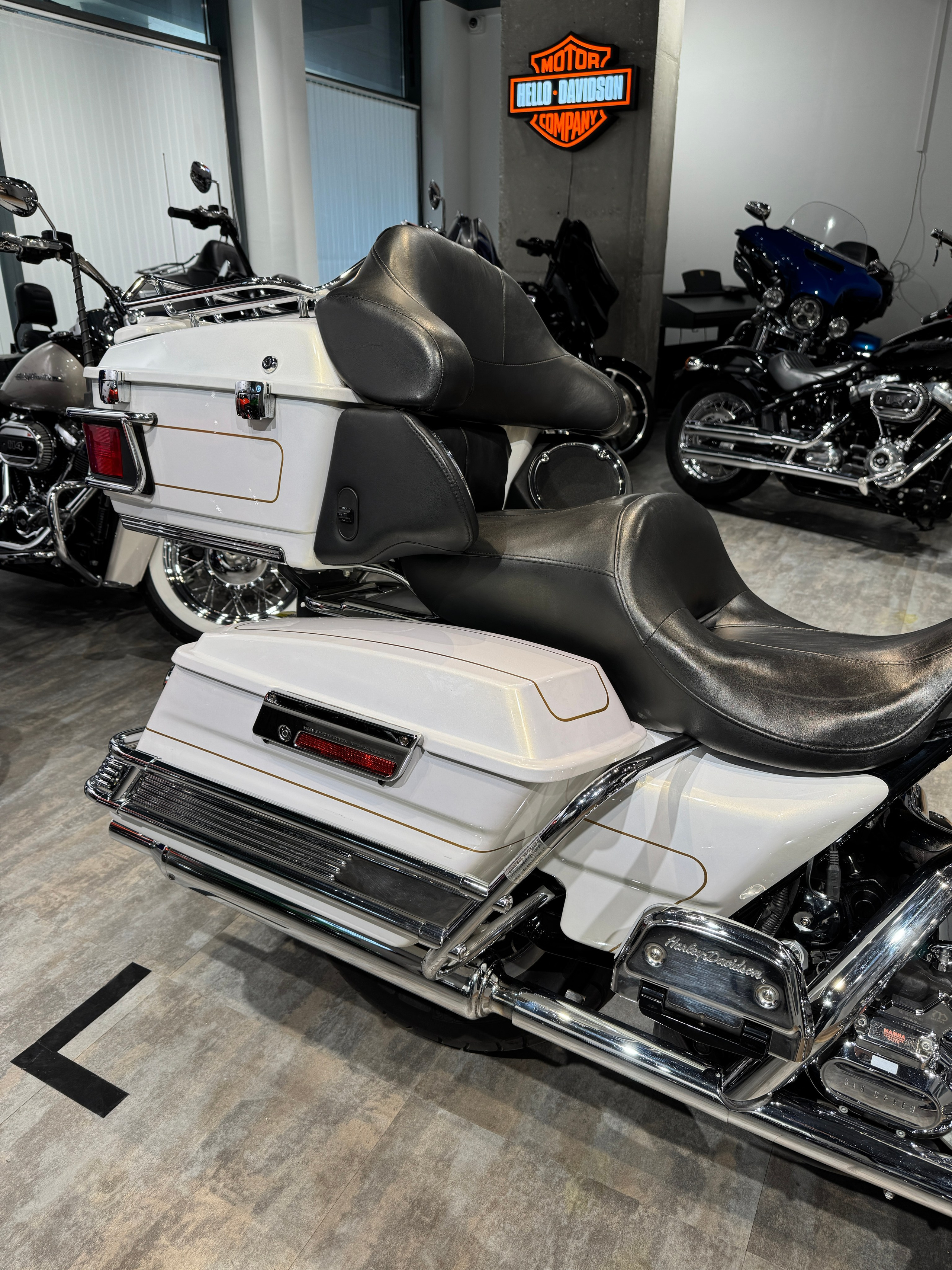 Harley Davidson Electra Glide Snow White (Mamba) (Touring) — купить мотоцикл. Hello Davidson, Москва. Только хорошие мотоциклы…