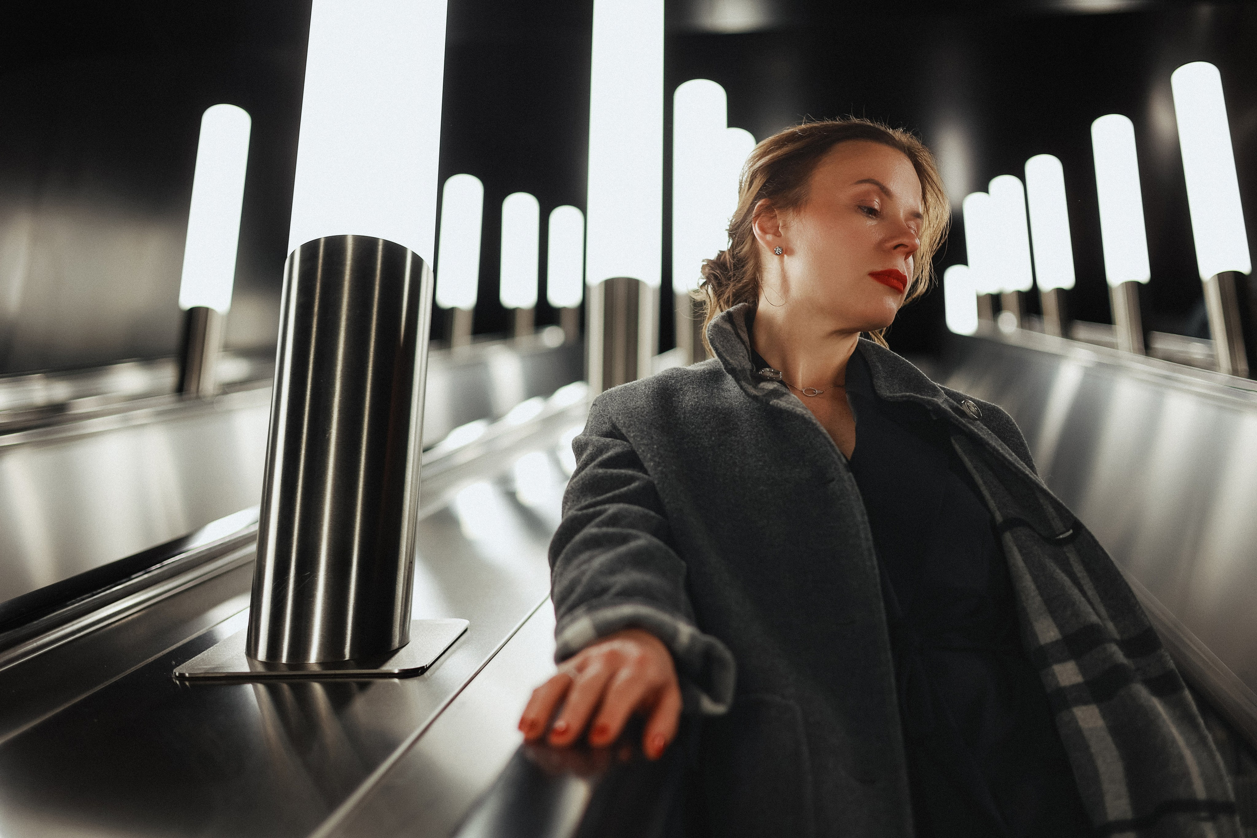 Фотосессия в московском метро. Портретный и семейный фотограф в Москве Мария Рослякова