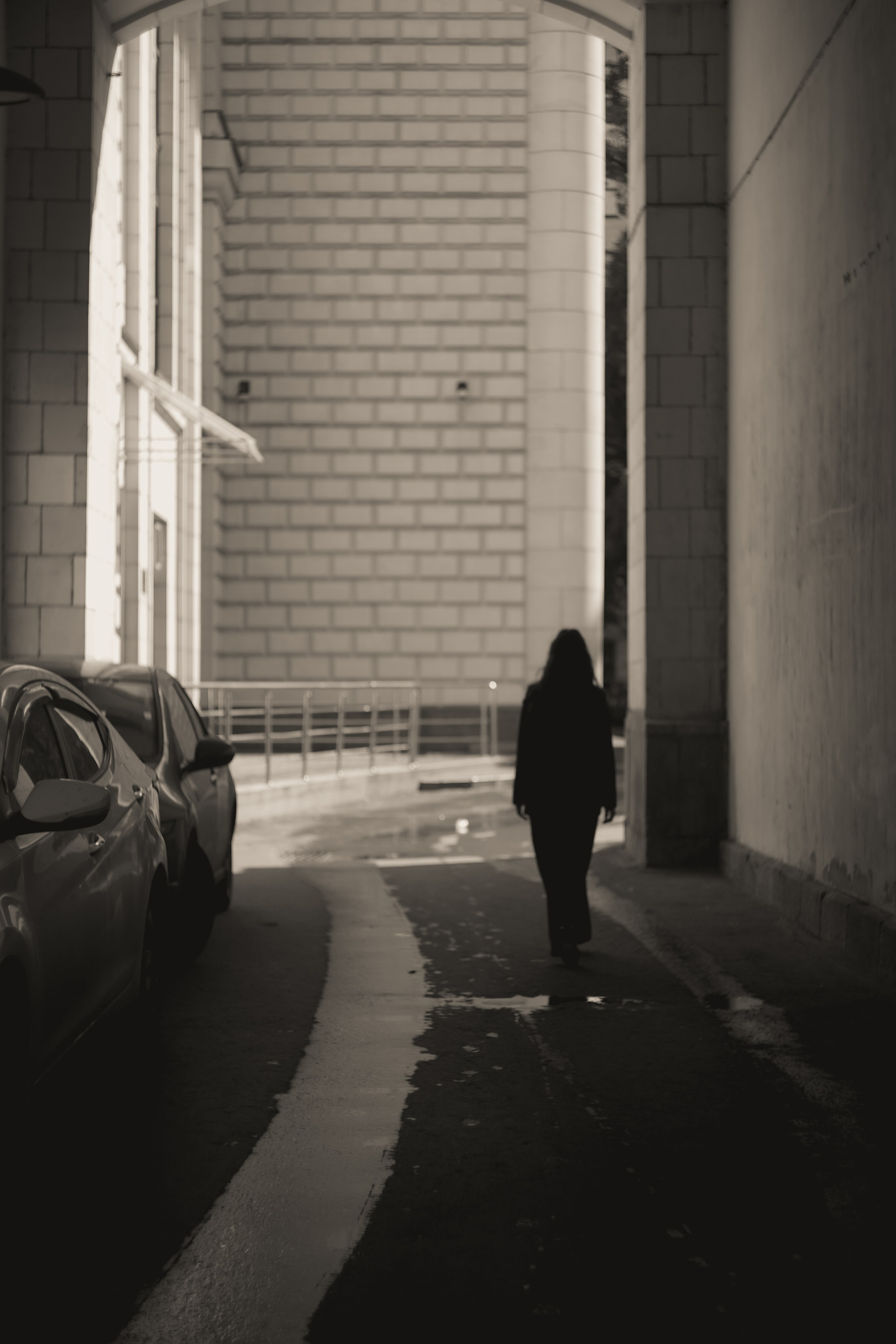 Ретро фотосессия на фоне сталинских высоток