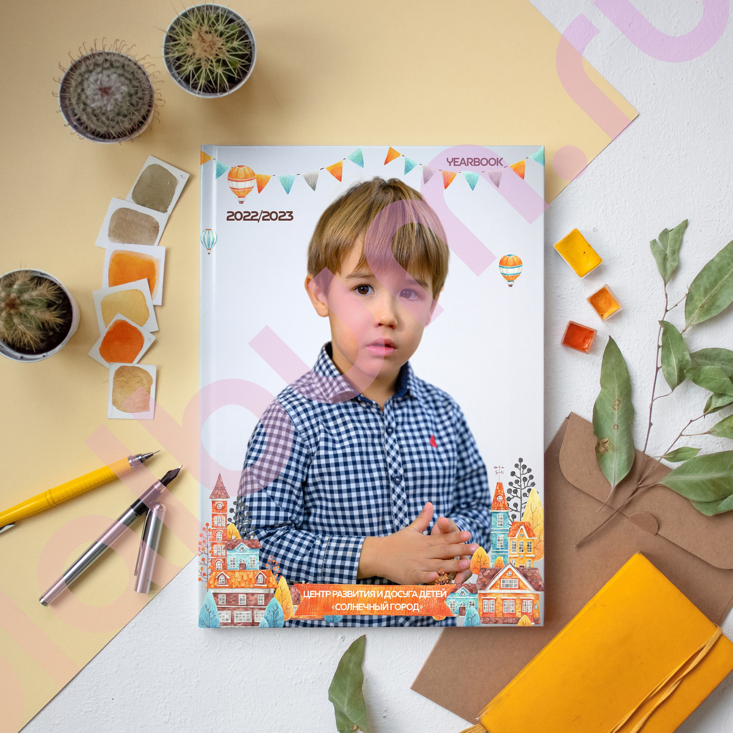 Индивидуальный фотоальбом YEARBOOK в детский сад для вашего ребенка. Выпускные альбомы в Туле и Тульской области для школ и детских садов