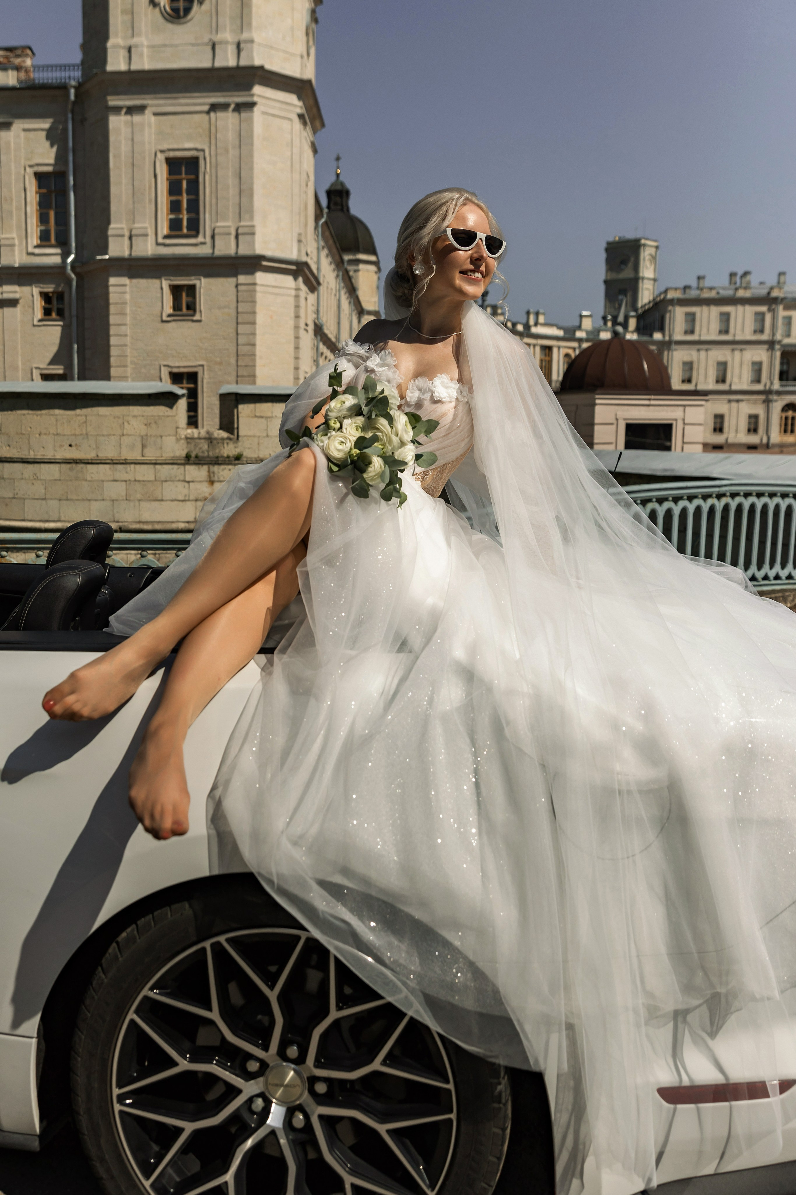 Анонс Свадебной серии с кабриолетом. Свадебный и портретный фотограф в Санкт-Петербурге Надежда Чечулина