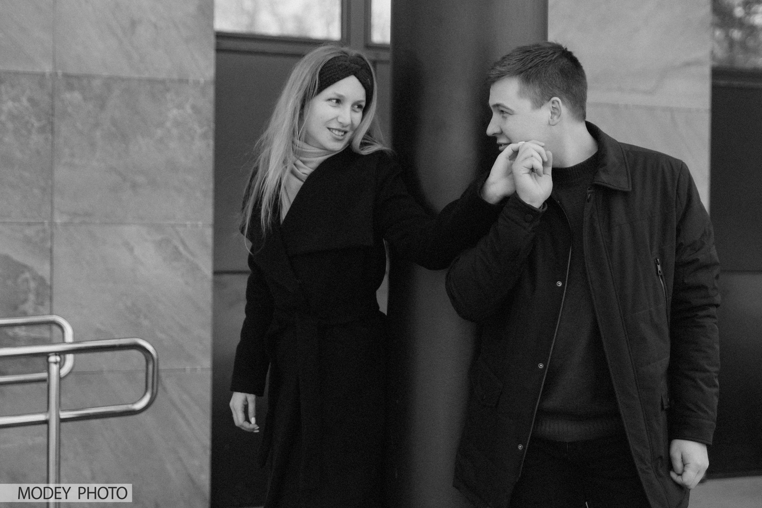 Прогулочная фотосессия Владимира и Кристины