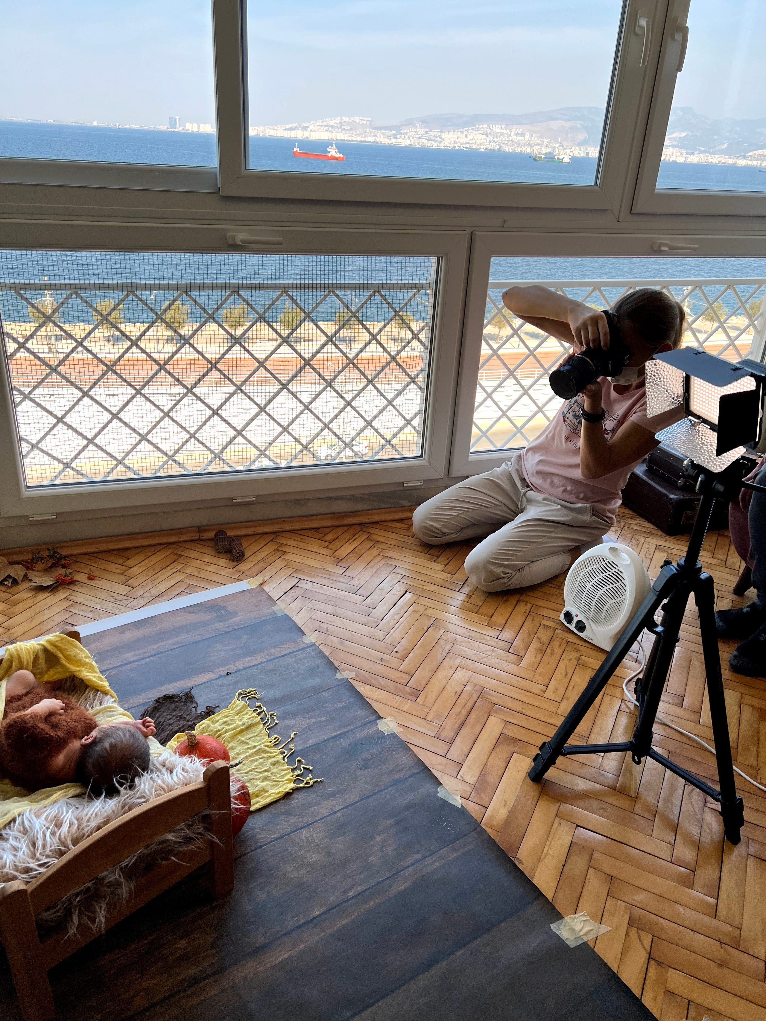 Newborn photoshooting. Professional family and children’s photographer in Izmir Irina Eron