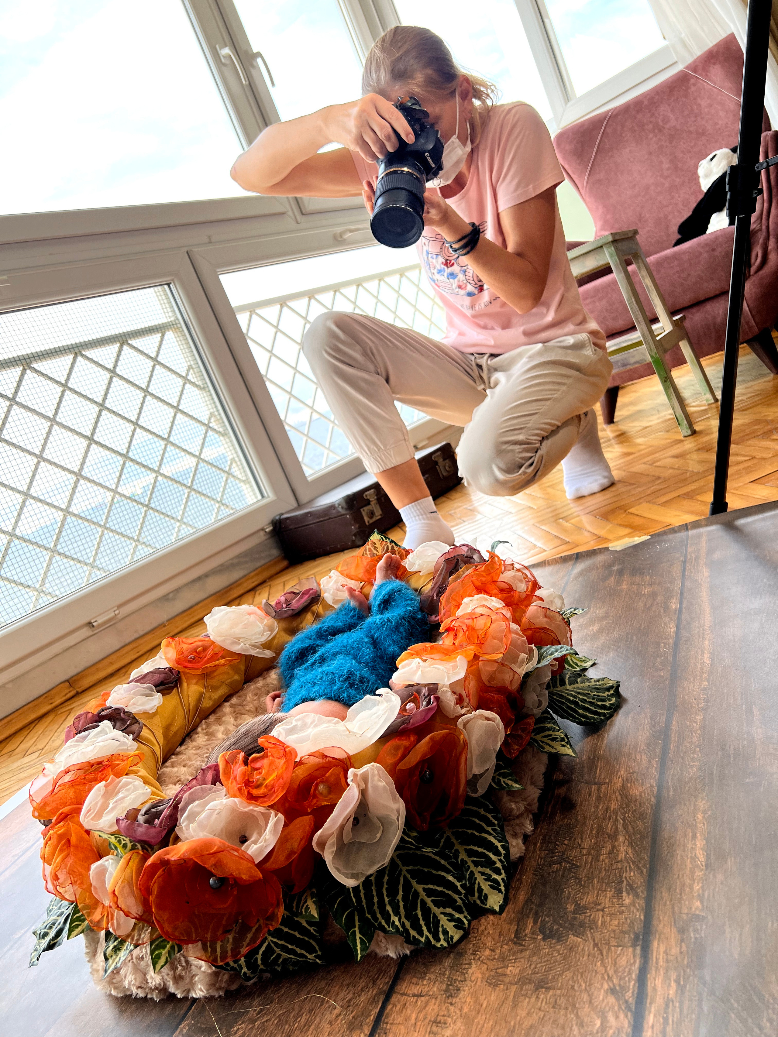 Newborn photoshooting. Professional family and children’s photographer in Izmir Irina Eron