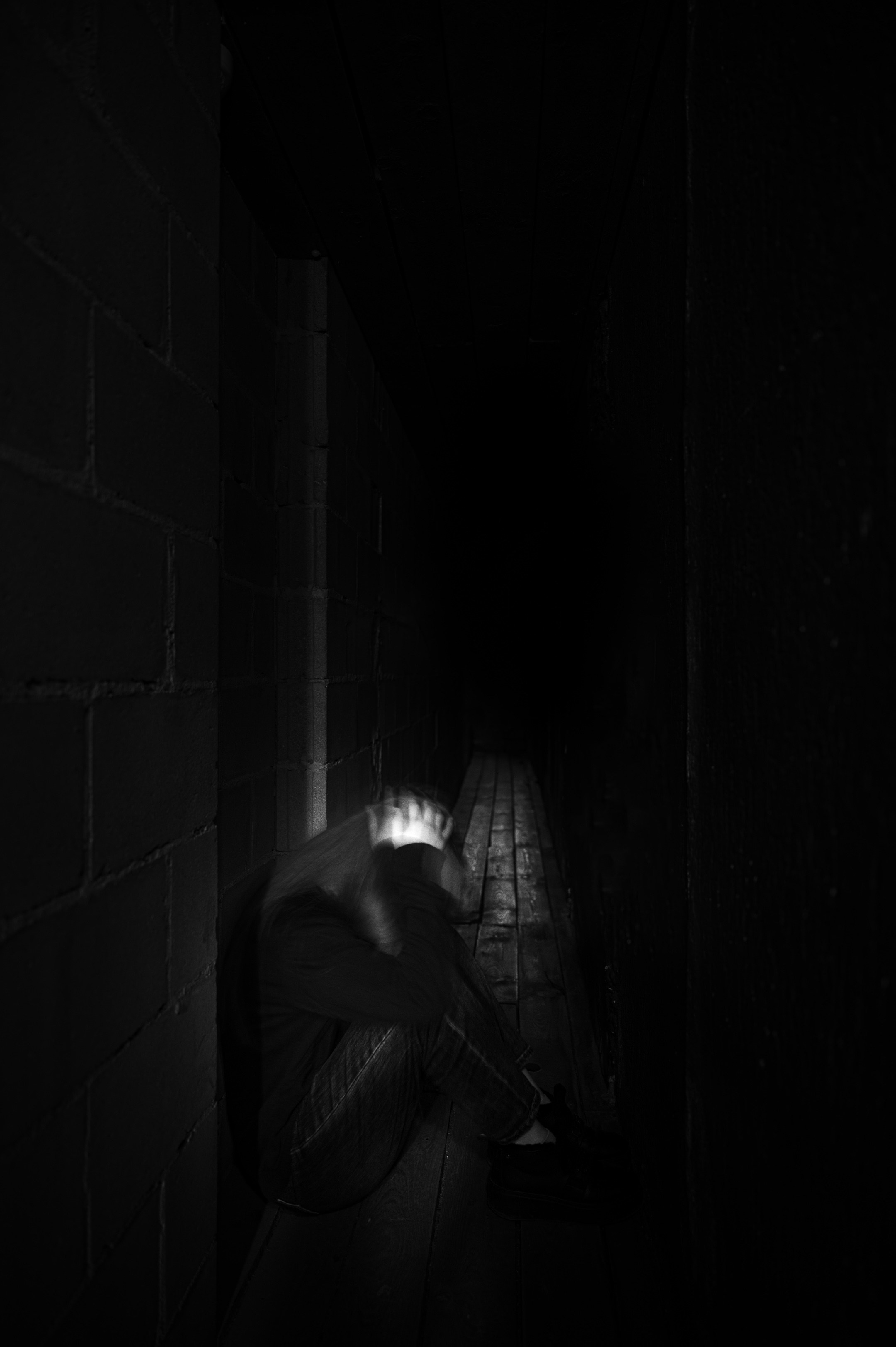 Self-imposed mental prison (Maria). Photographer in Moscow Anna Chistiakova