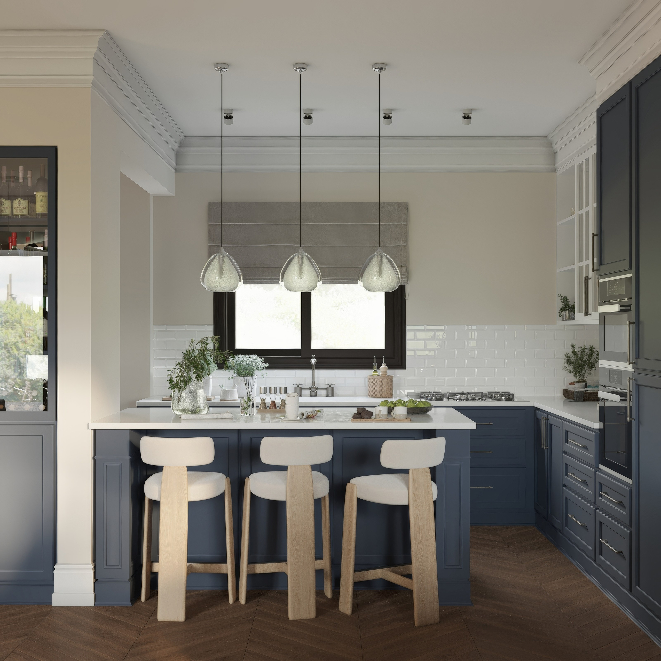 Интерьер кипр, дизайн частного дома, визуализация интерьера, 3D визуализация, уютный интерьер, современная классика, тёплая палитра. 3Д Визуализация Интерьера и Архитектуры