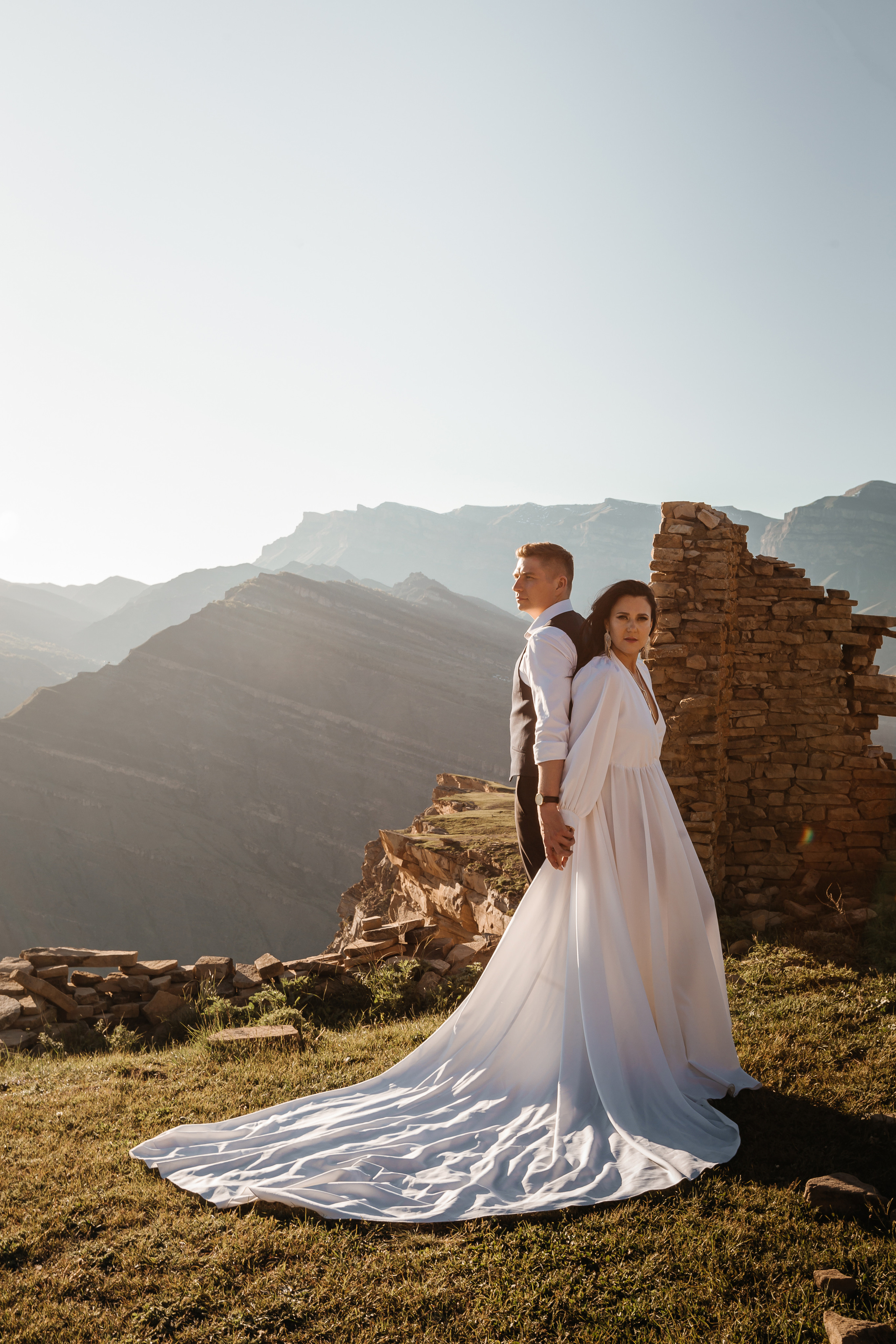 Пять длинных дней свадебного путешествия Тани и Миши в Дагестане. Wedding, romantic photo, family holidays. Workshops