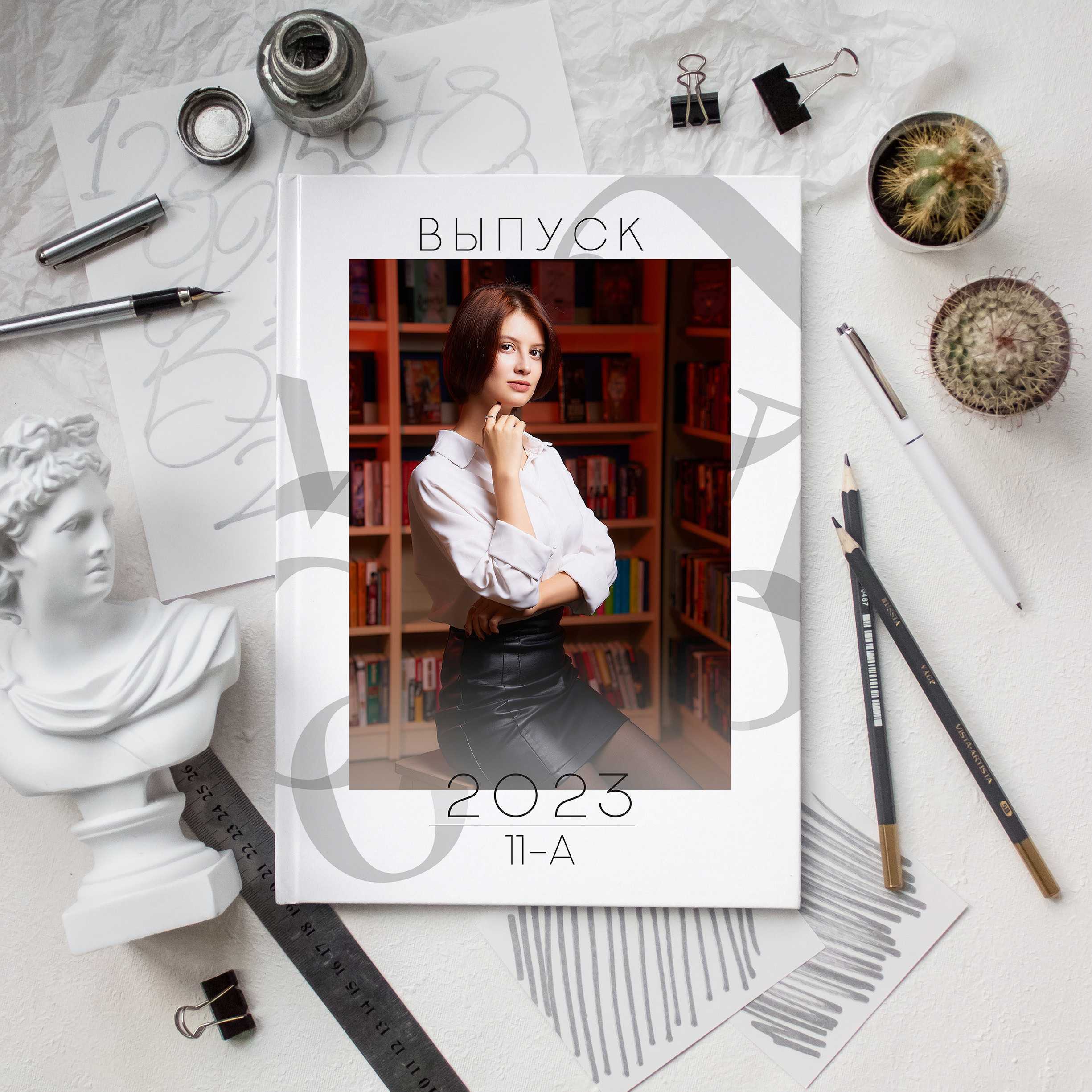 Альбомы для 9 и 11 класса в Сызрани в школе. Школьный фотограф, выпускные альбомы