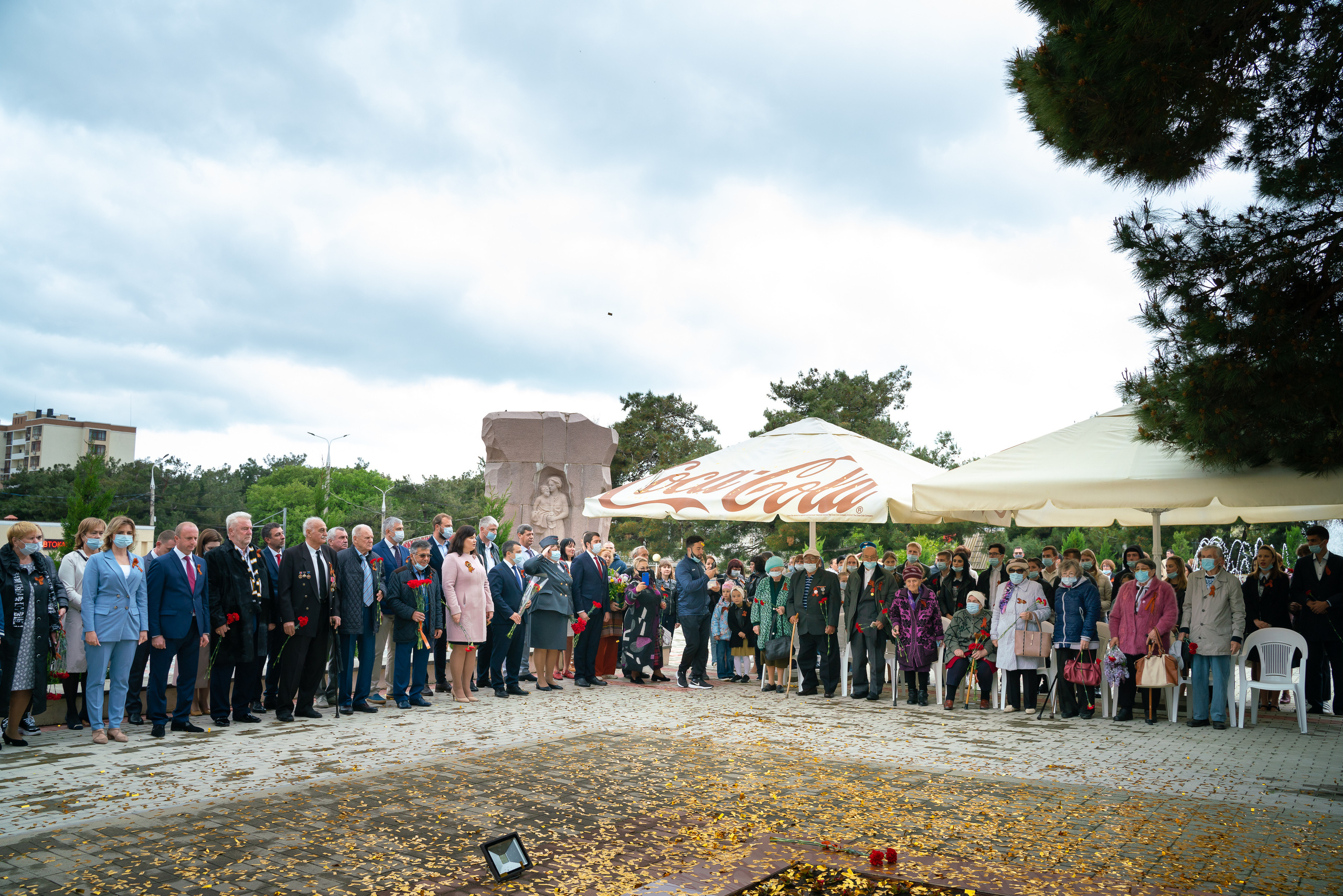 Митинг 9 мая. Жизнь курорта Кабардинка в фотографиях